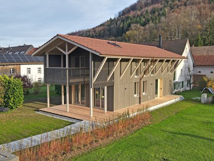 Gesamtleistungen Wittnau Neubau EFH Elementbau Fassadenbau