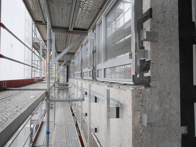 Fassadensanierung Glasfaserbeton Basel Wohnhochhäuser Redingstrasse Fassadensanierung Glasfaserbeton Basel Wohnhochhäuser Redingstrasse