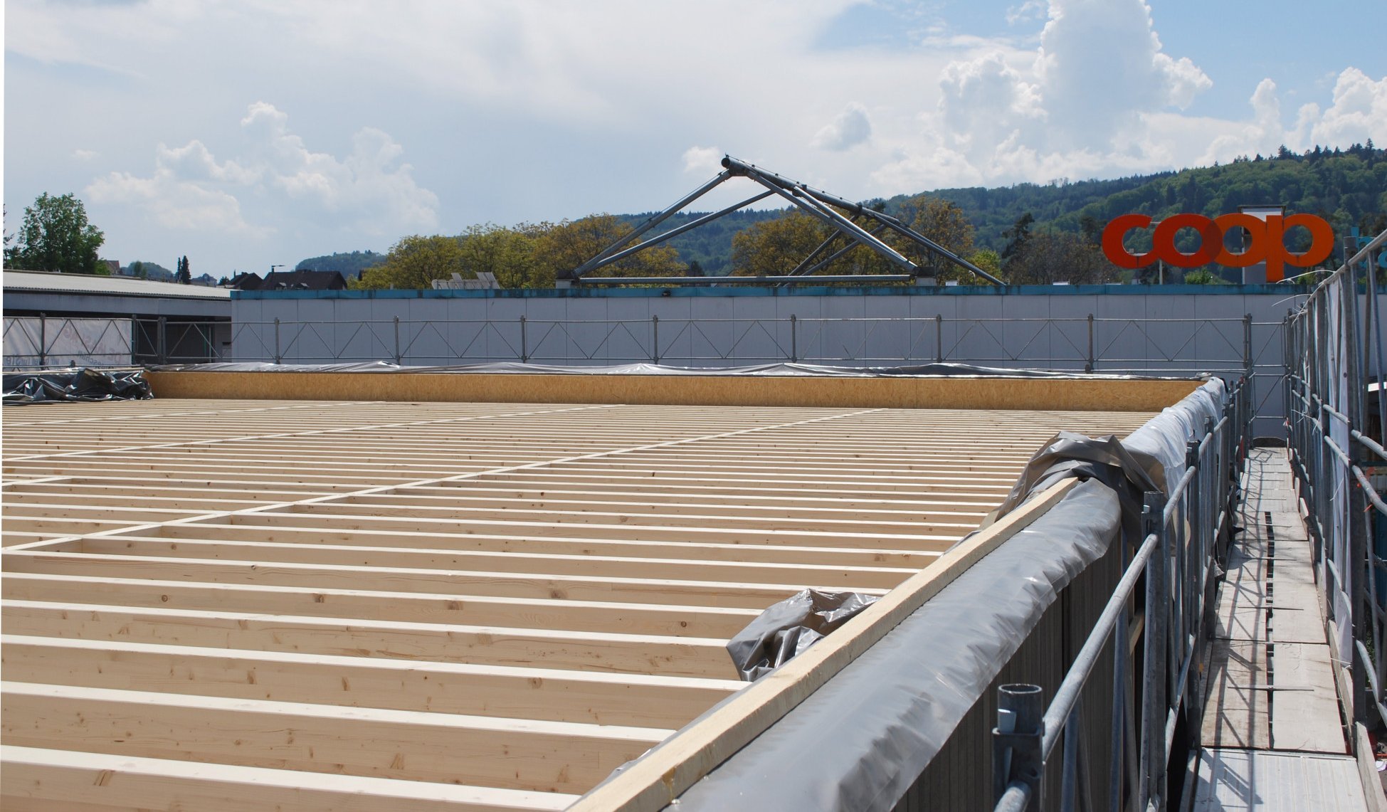 Gesamtleistung Elementbau Neubau Verkaufslokal Anglikerstrasse Villmergen Gesamtleistung Elementbau Neubau Verkaufslokal Anglikerstrasse Villmergen