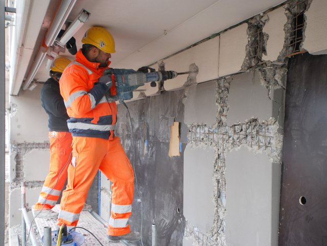 Fassadensanierung Balkone Wohnhochhäuser Basel Redingstrasse Fassadensanierung Balkone Wohnhochhäuser Basel Redingstrasse
