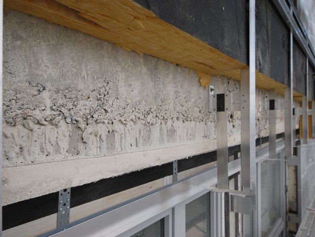 Fassadenbau Dämmung Unterkonstruktion Redingstrasse Basel Fassadenbau Dämmung Unterkonstruktion Redingstrasse Basel