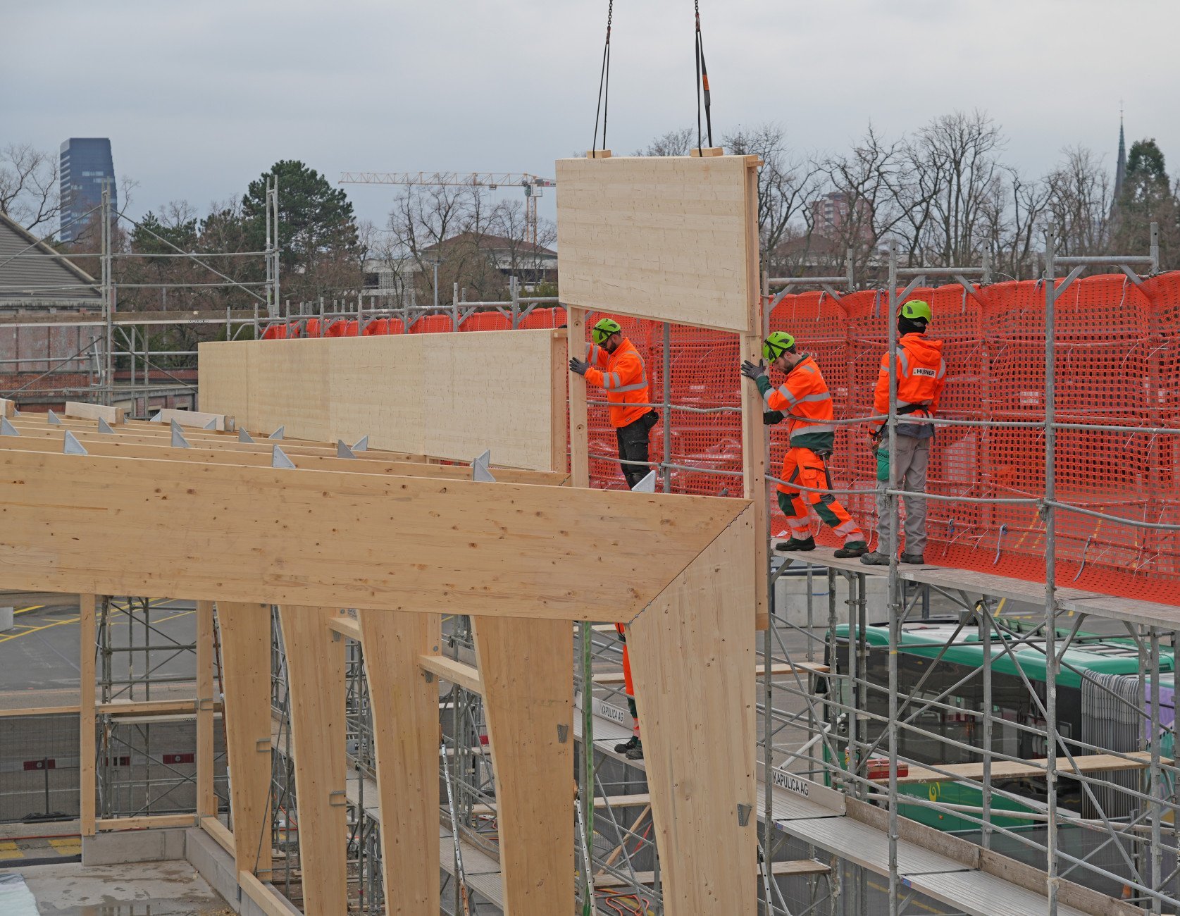 Basel Neubau Werkstatt BVB Gesamtleistung HUSNER