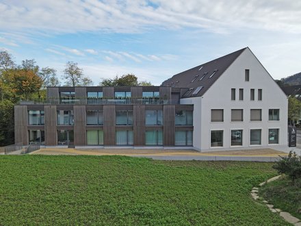 Fassadenbau Holzelementbau Neubau Zentrum Frick Fassadenbau Holzelementbau Neubau Zentrum Frick