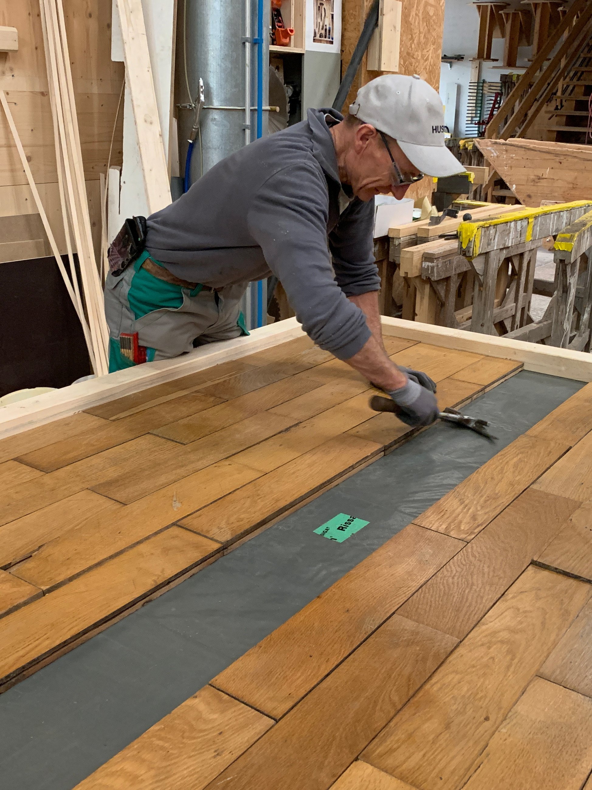 Zirkuläres Bauen Kreislaufwirtschaft Basel Pavillon Architekturwoche Basel