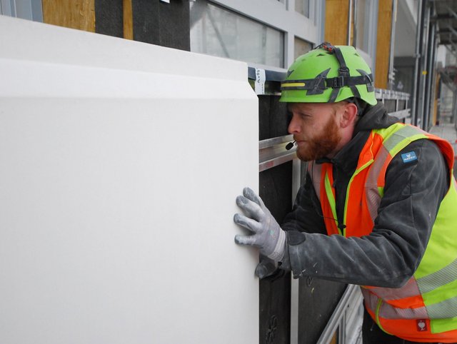 Glasfaserbetonelement Fassadenbau Redingstrasse Basel Glasfaserbetonelement Fassadenbau Redingstrasse Basel