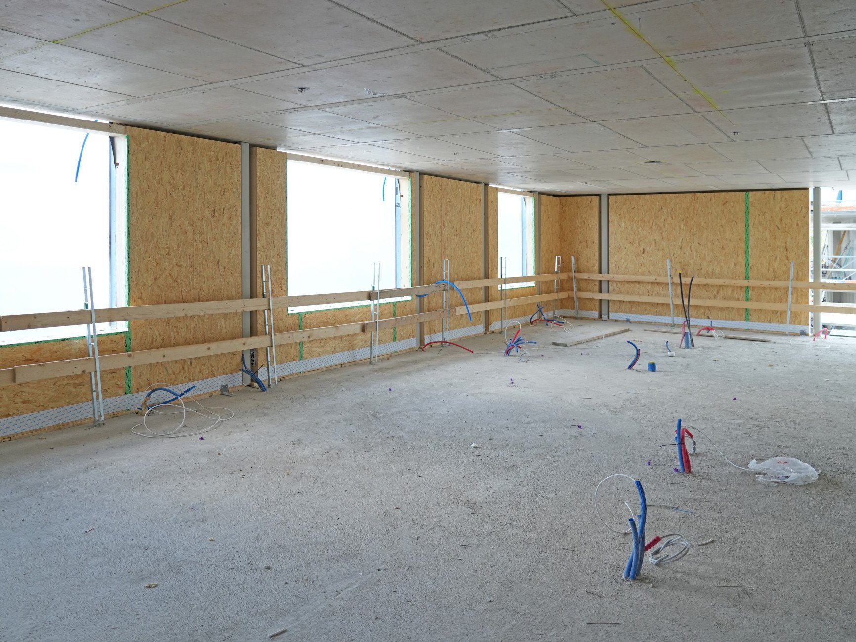 Neuenhof Holzelementbau Neubau Wohnüberbauung