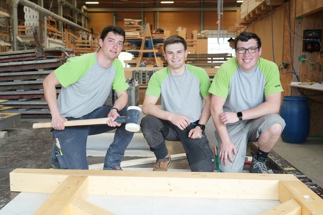 Herzliche Gratulation zum erfolgreichen Lehrabschluss