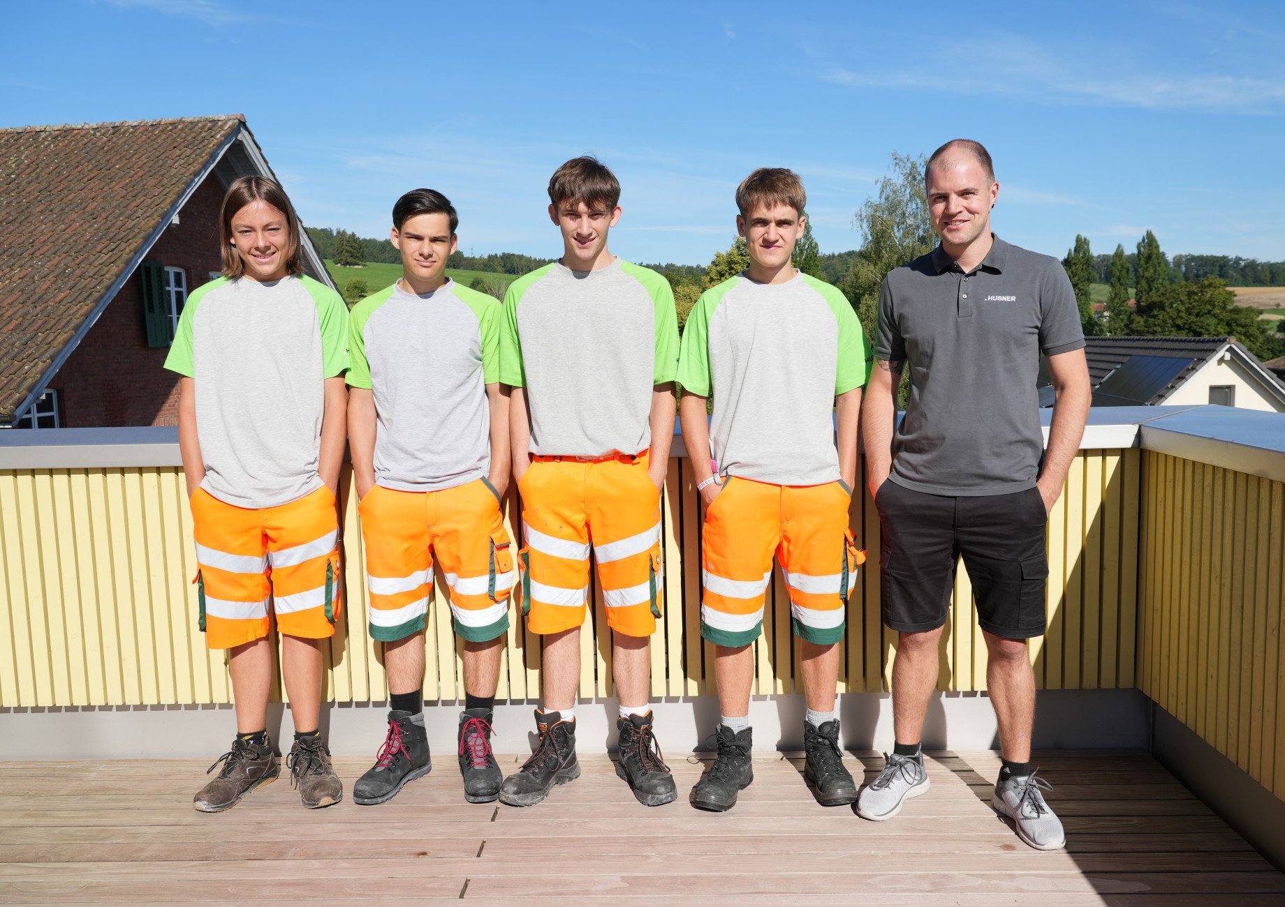 Lehrbeginn 2024 Zimmermann EFZ Lehrbeginn 2024 Zimmermann EFZ