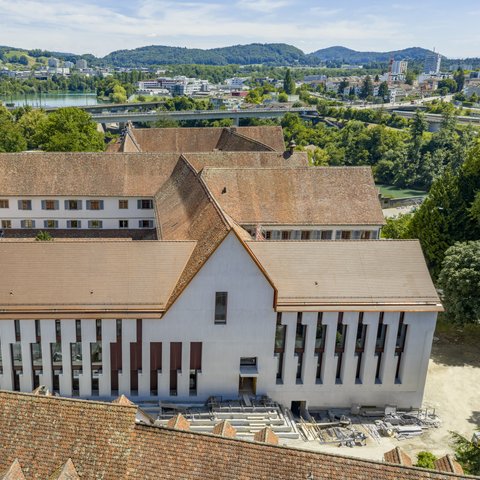 Elementbau Wettingen Neubau Erweiterung Westflügel Kantonsschule