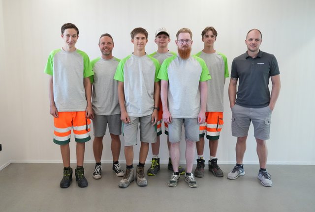 Willkommen bei HUSNER – Start unserer neuen Lernenden