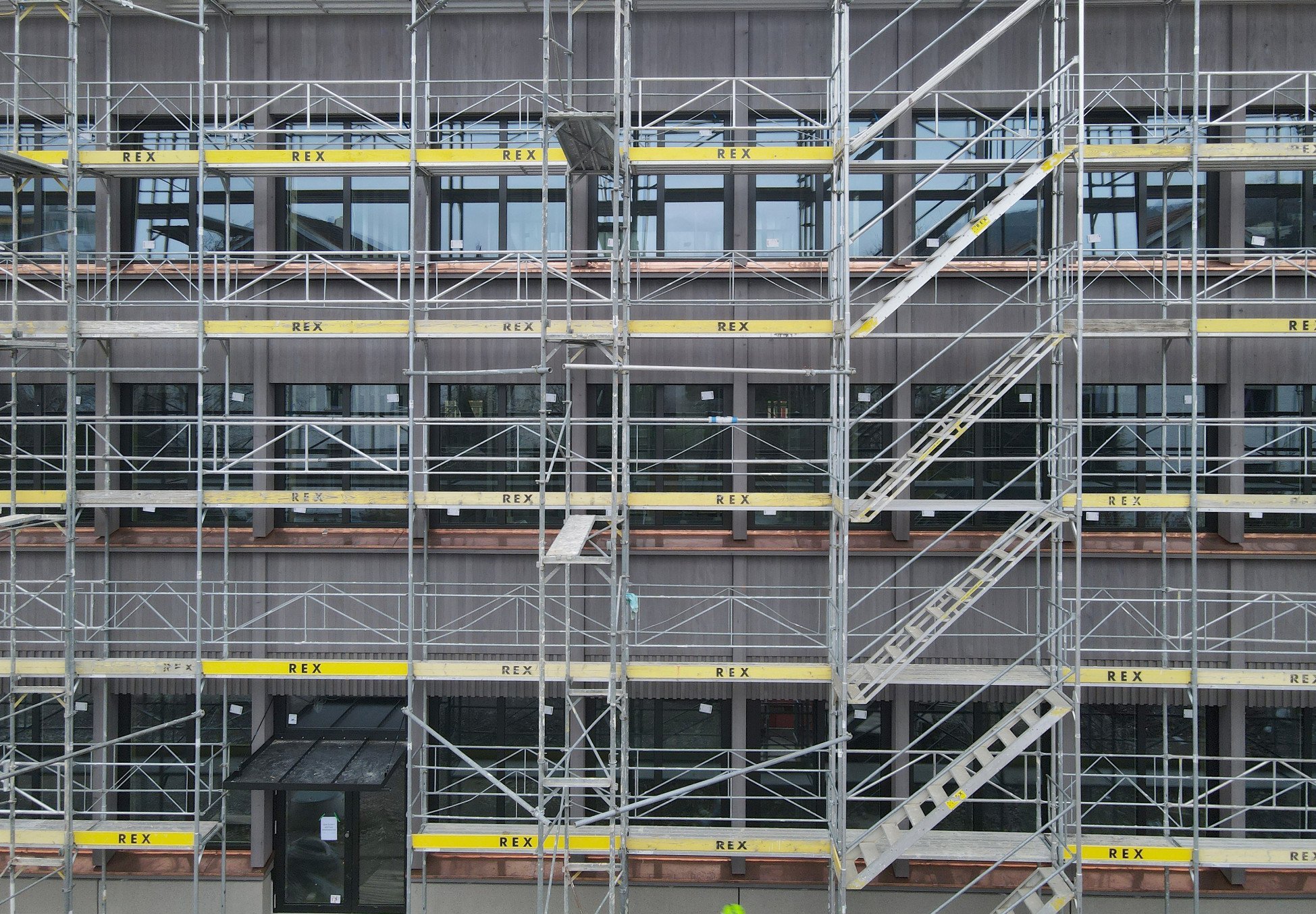 Elementbau Fassadenbau Obersiggenthal Neubau Schulhaus Goldiland