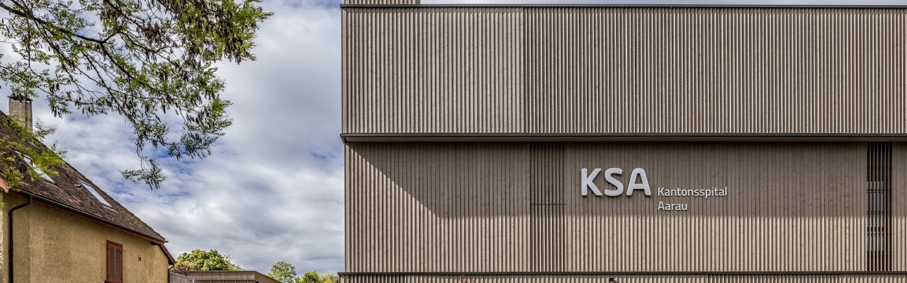 Elementbau Aarau Ersatzneubau Energiezentrale KSA Fassadenbau