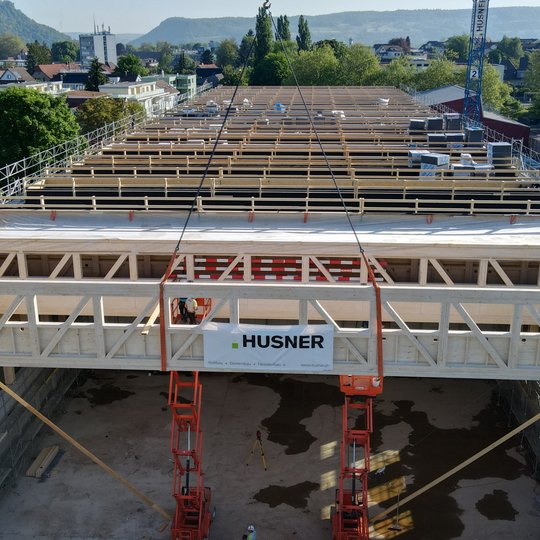 Ingenieurholzbau Windisch Neubau Schulanalge Dohlenzelg Elementbau Fassadenbau Ingenieurholzbau Windisch Neubau Schulanalge Dohlenzelg Elementbau