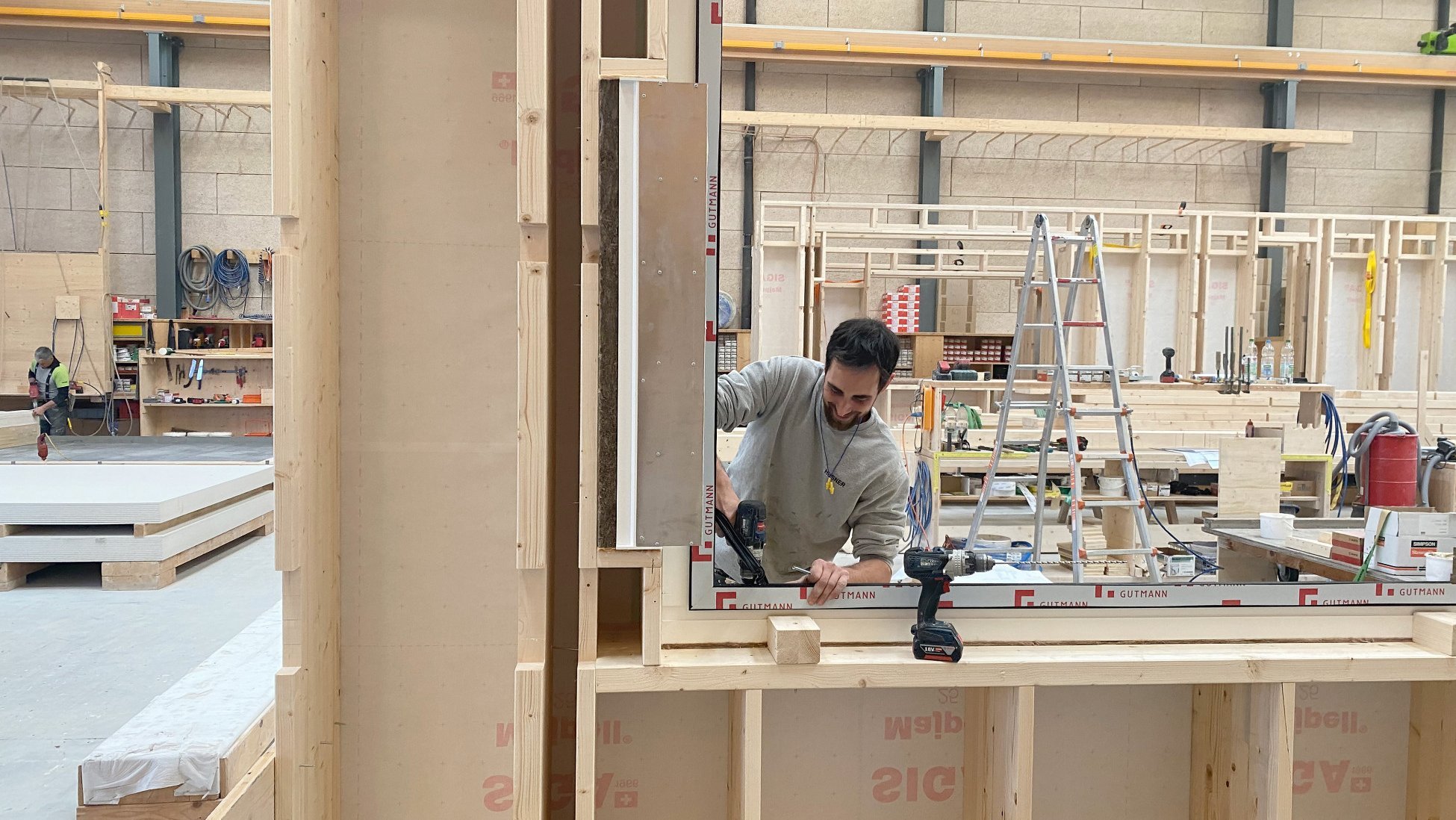 Wohnüberbauung Baumschule Holzelementbau Fenster Küttigen