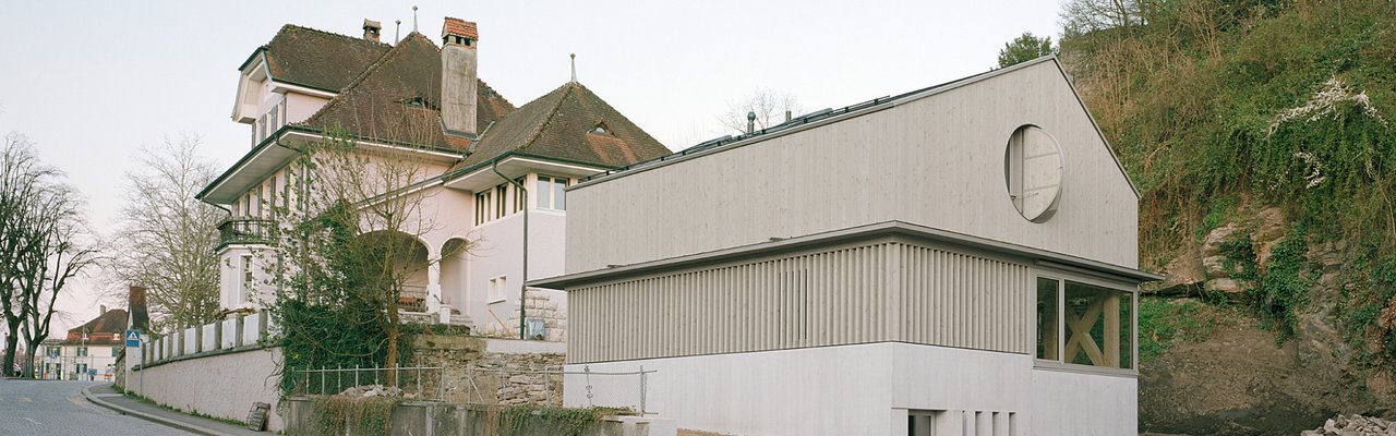 Elementbau Laufenburg Neubau EFH Fassadenbau