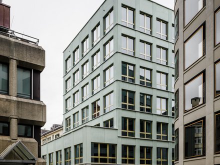 Fassadenbau Glasfaserbeton St. Gallen Bürogebäude Neubau