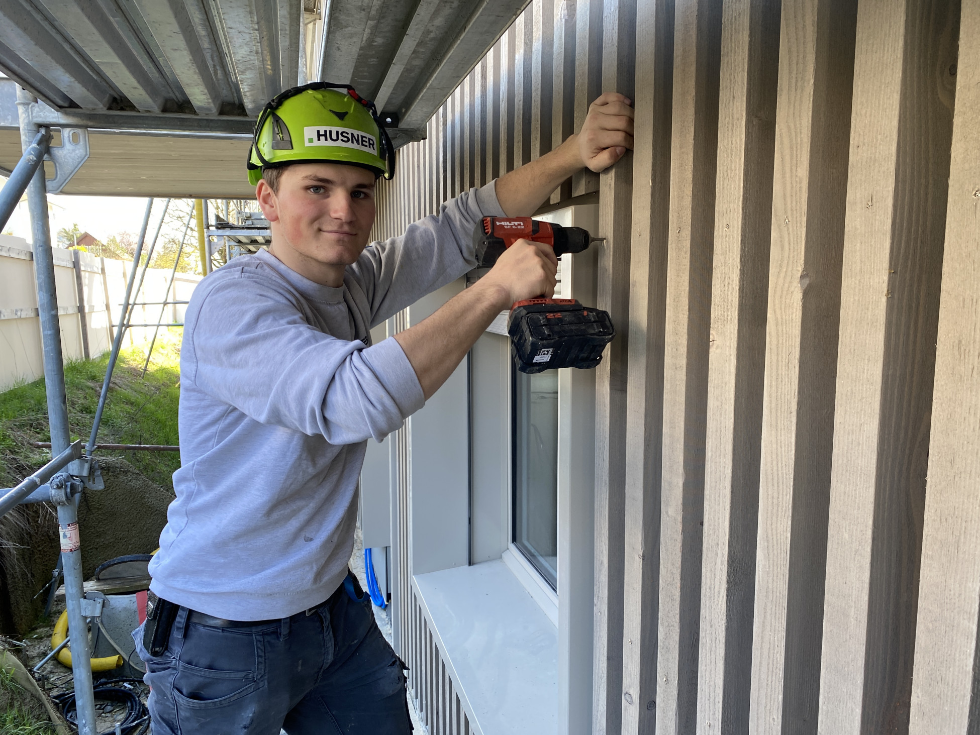 Küttigen Neubau Gesundheitszentrum Fassadenbau HUSNER