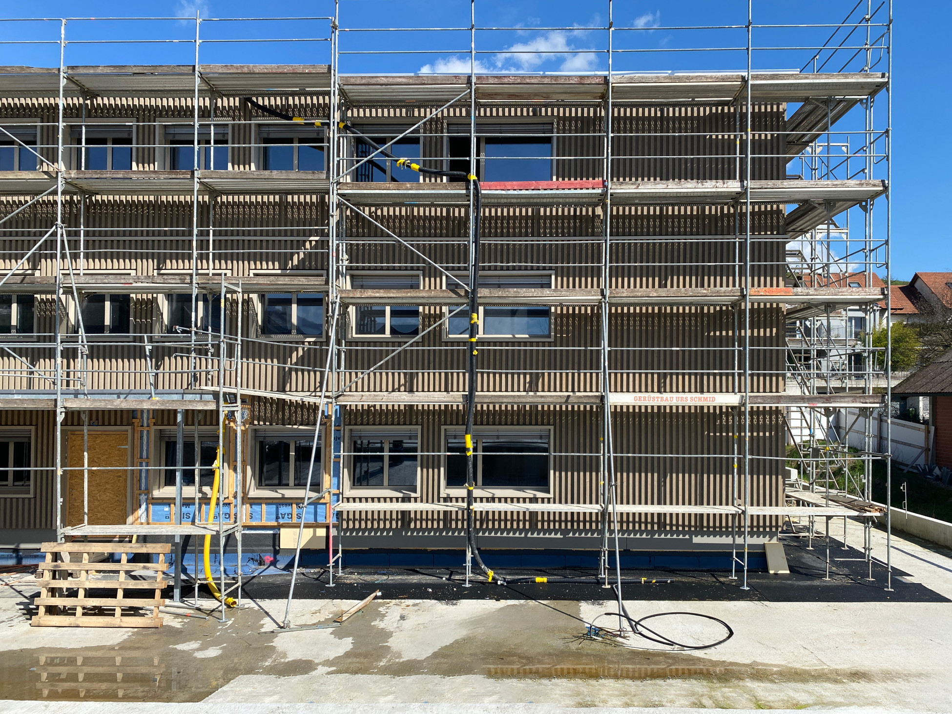 Küttigen Neubau Gesundheitszentrum Holzelementbau HUSNER