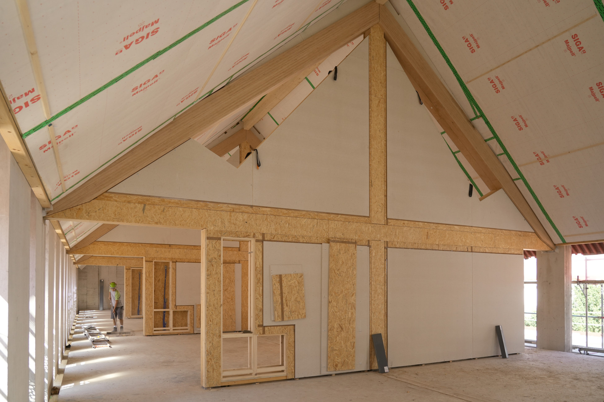 Wettingen Holzelementbau Umbau Erweiterung Schule Wettingen Holzelementbau Umbau Erweiterung Schule