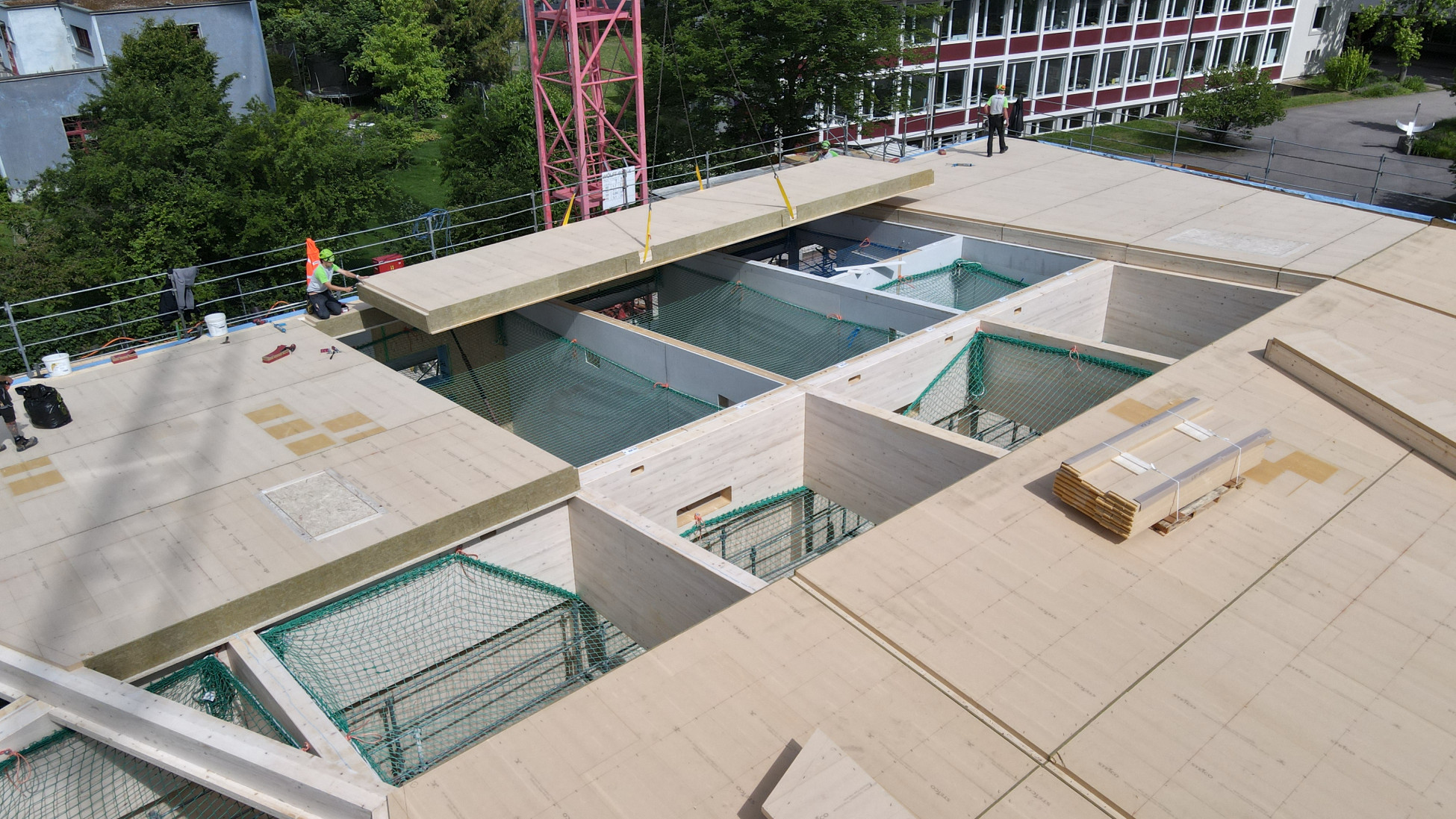 TU-Münchenstein-Neubau-Turnhalle-Sek-Lärchen-Elementbau-Gesamtleistungswettbewerb TU-Münchenstein-Neubau-Turnhalle-Sek-Lärchen-Elementbau-Gesamtleistungswettbewerb