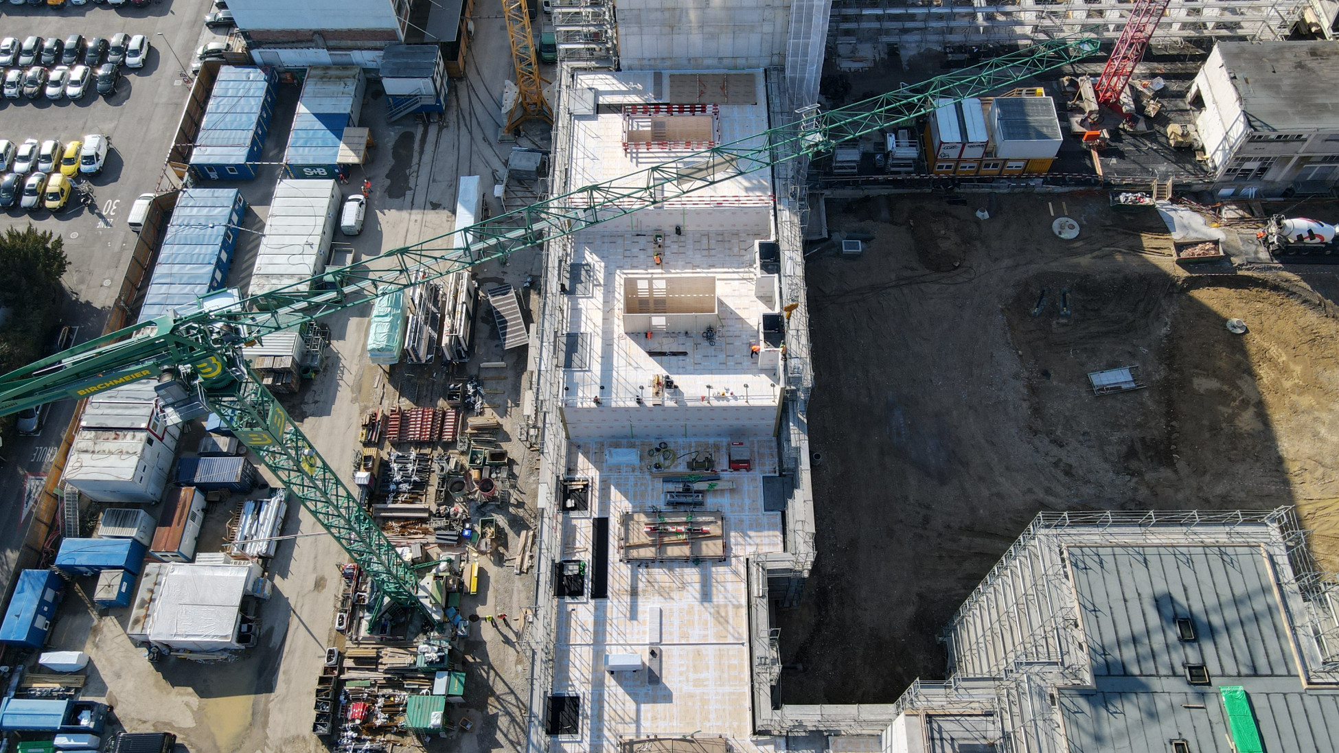 Elementbau Pratteln Neubau Zentrale Pratteln TP05