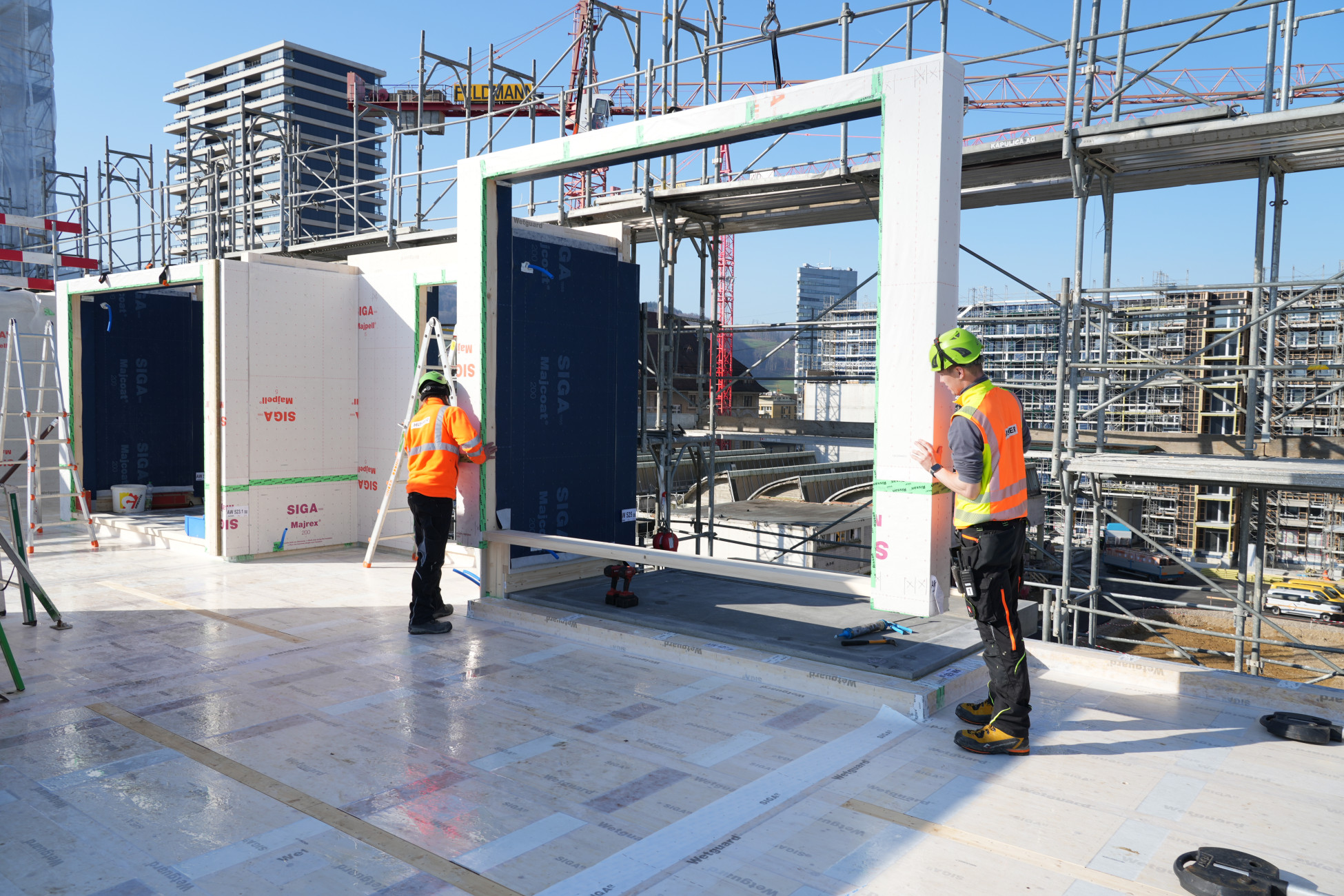 Elementbau Pratteln Neubau Zentrale Pratteln TP05