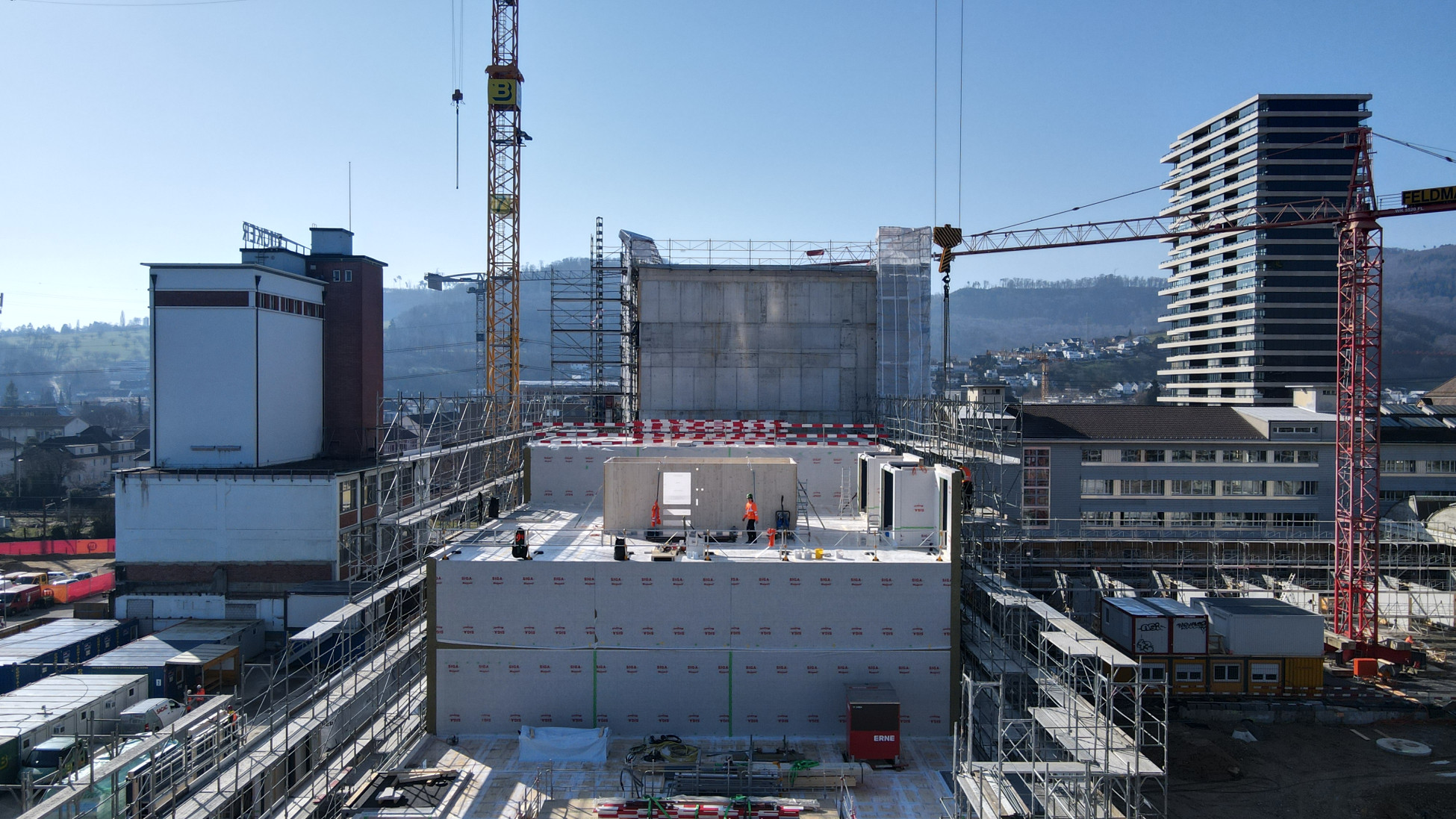 Elementbau Pratteln Neubau Zentrale Pratteln TP05