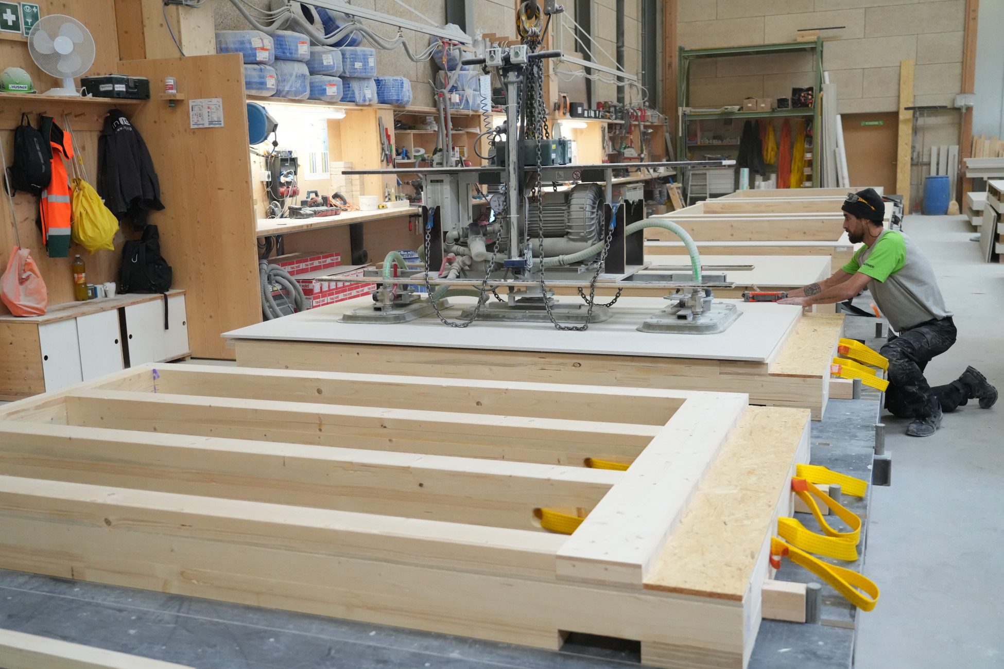 Elementbau Pratteln Neubau Zentrale Pratteln TP05