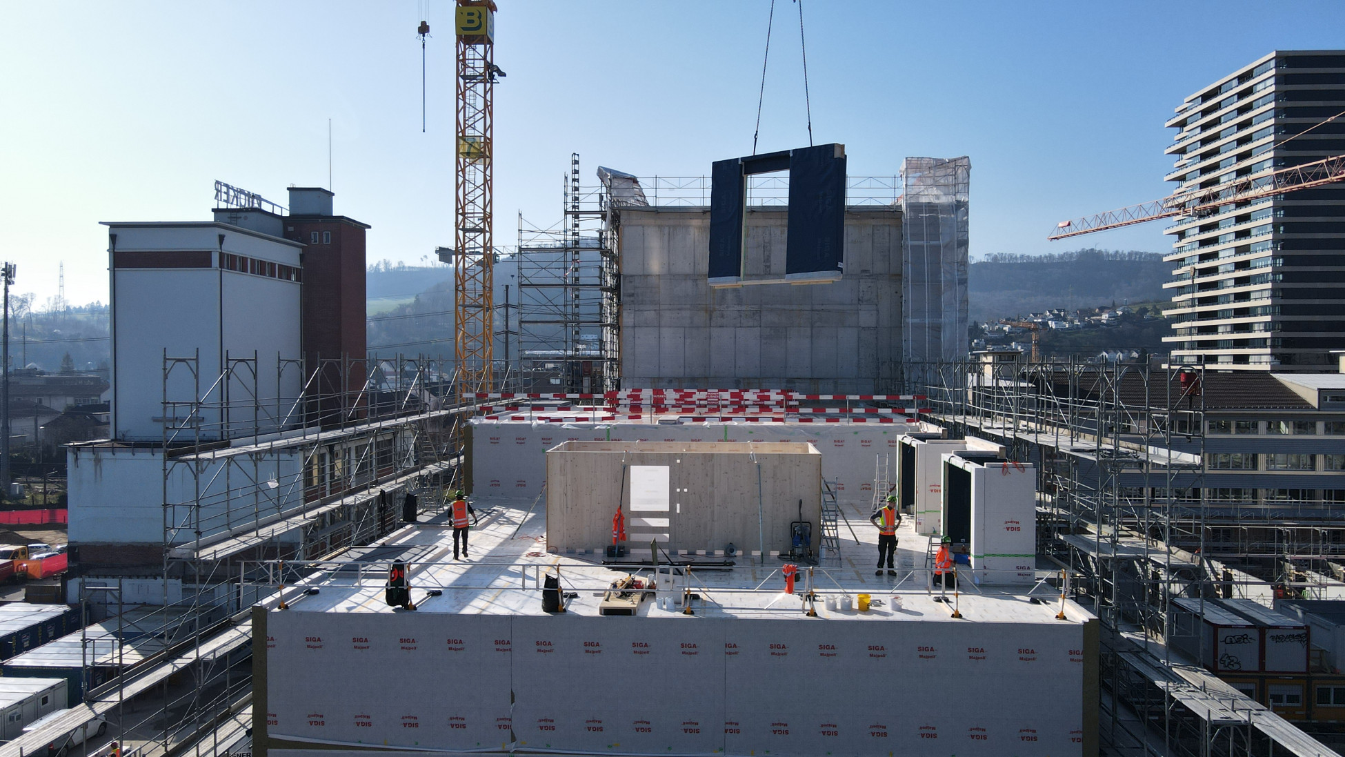 Elementbau Pratteln Neubau Zentrale Pratteln TP05