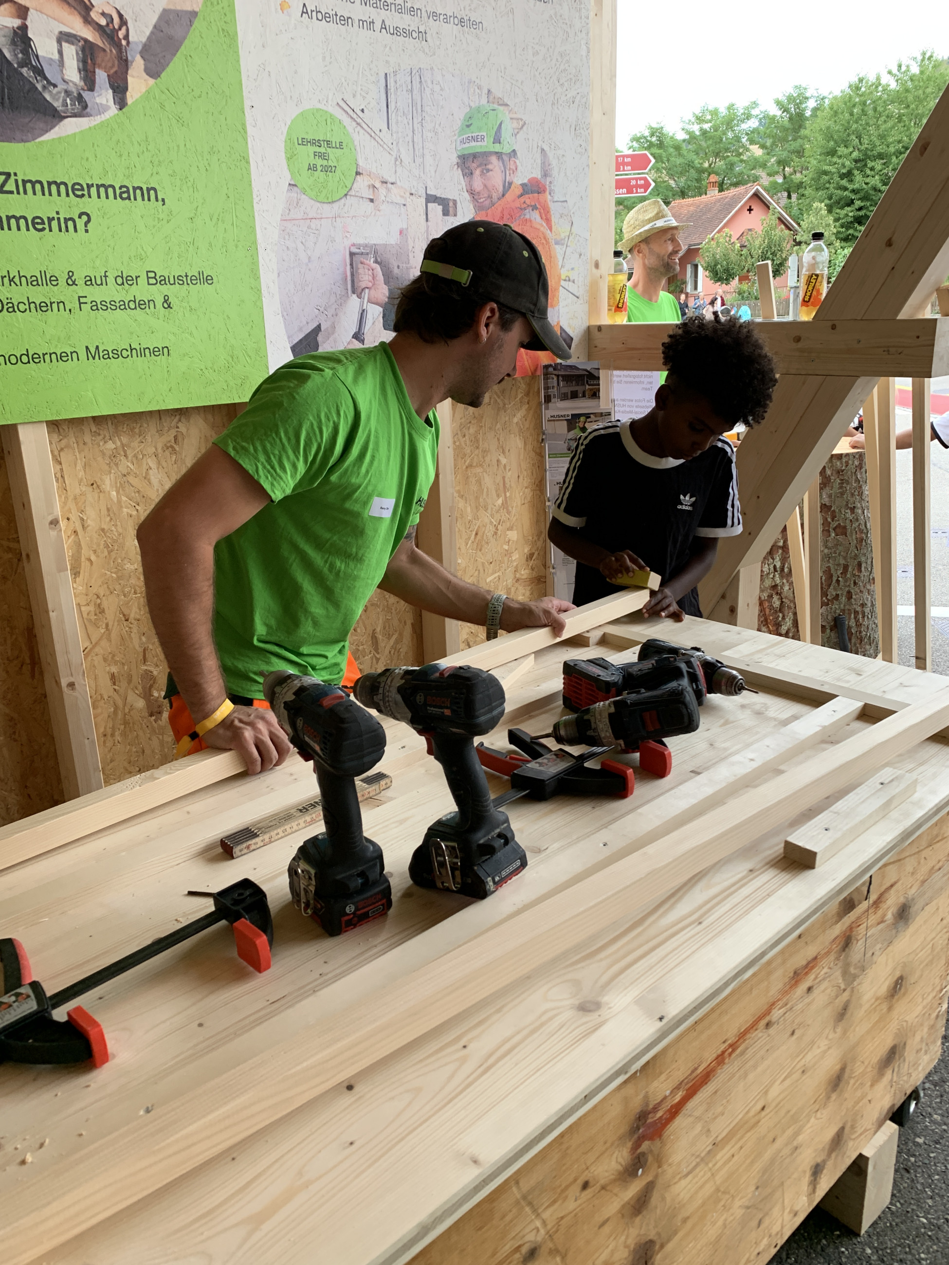 Marktfest Frick HUS-Hütte