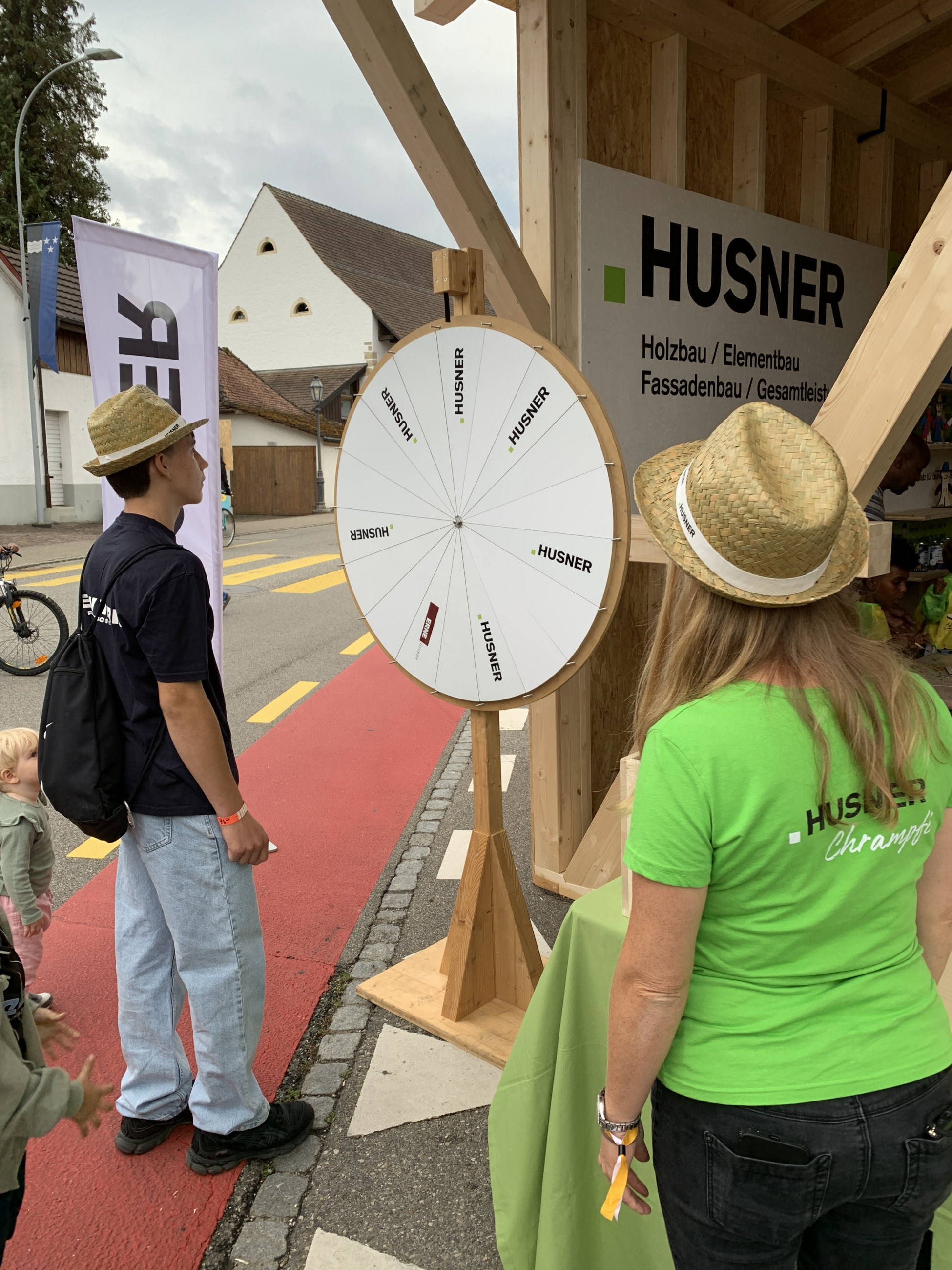 Marktfest Frick HUS-Hütte