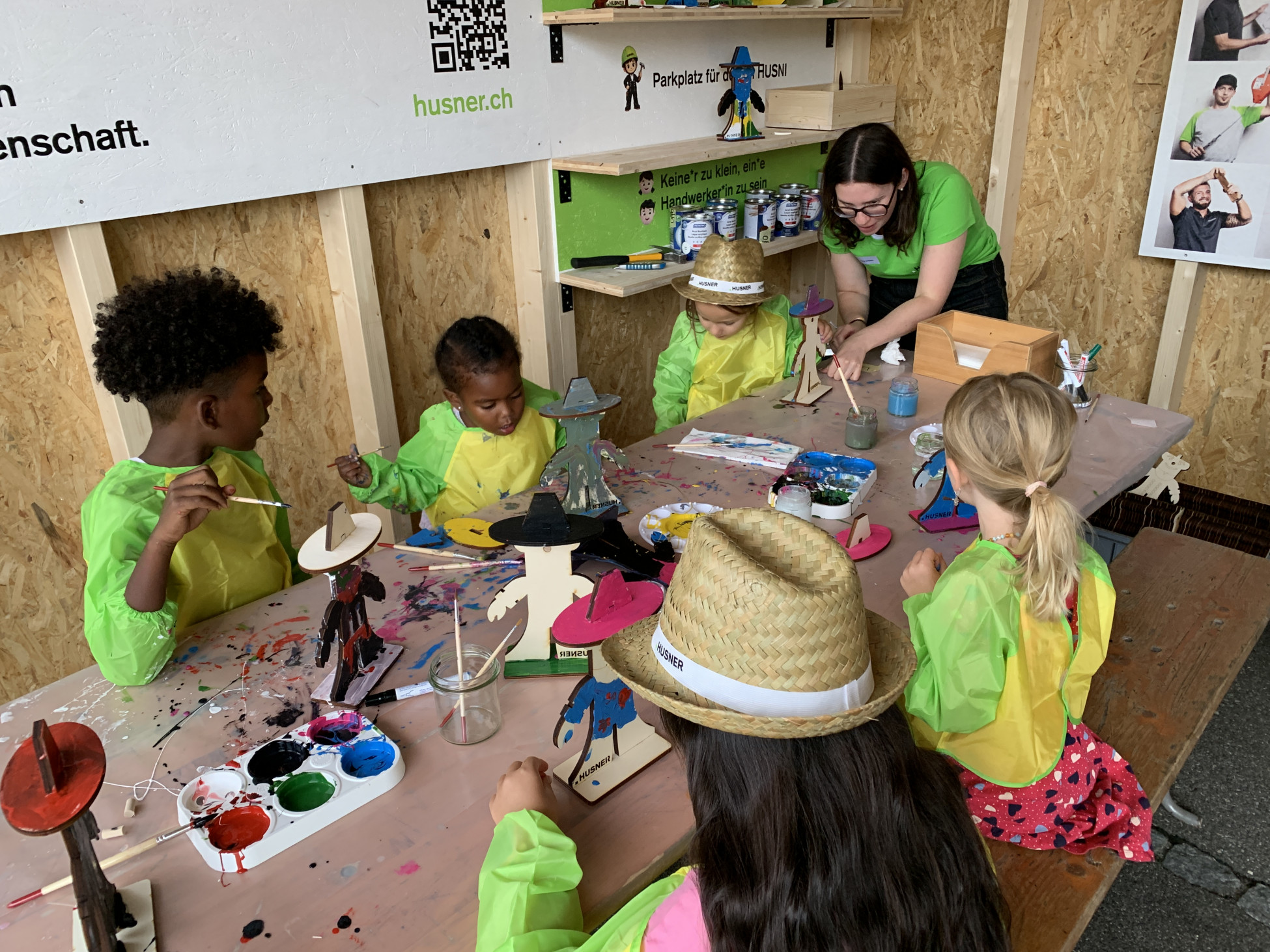 Marktfest Frick HUS-Hütte
