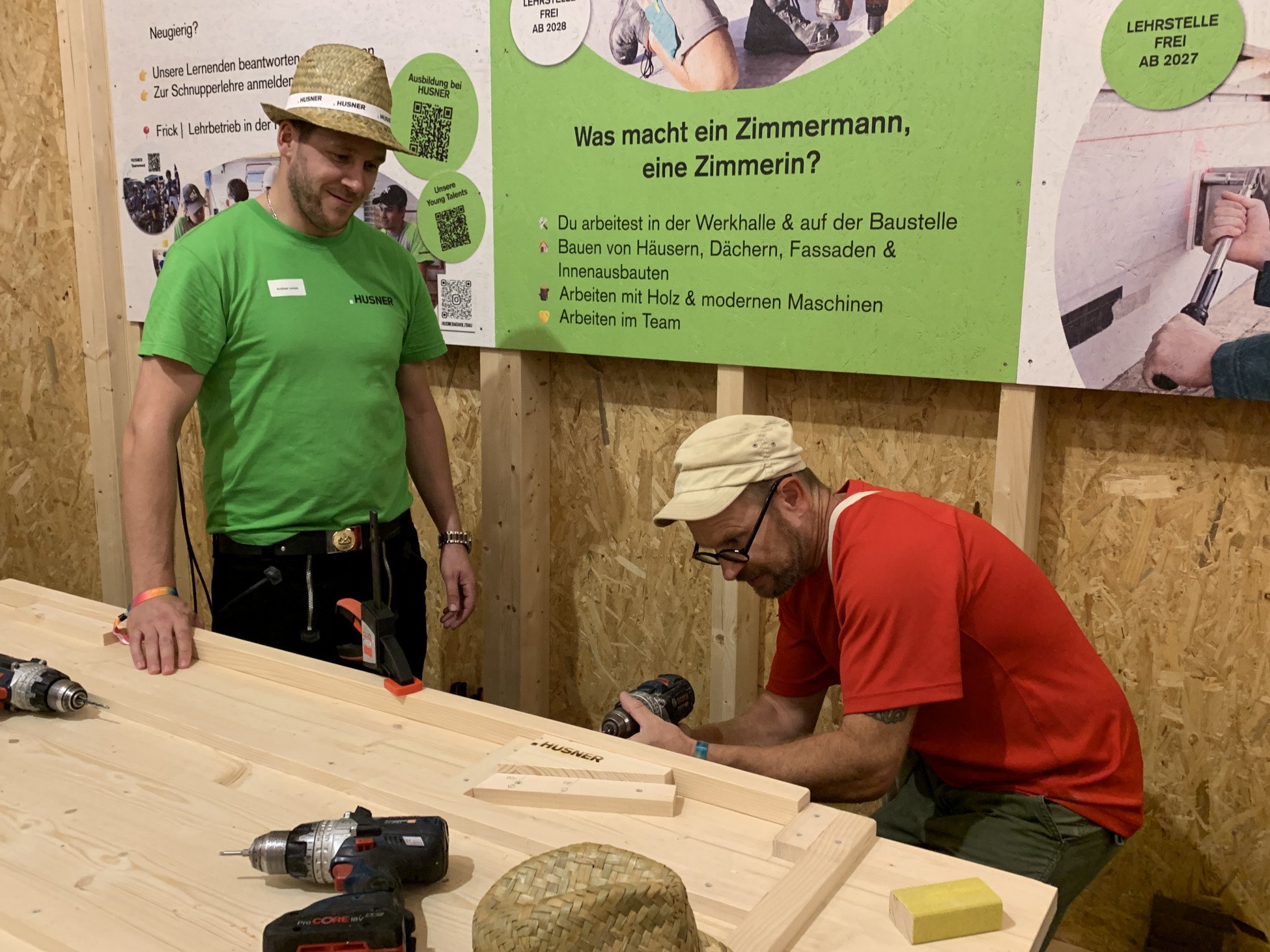 Marktfest Frick HUS-Hütte
