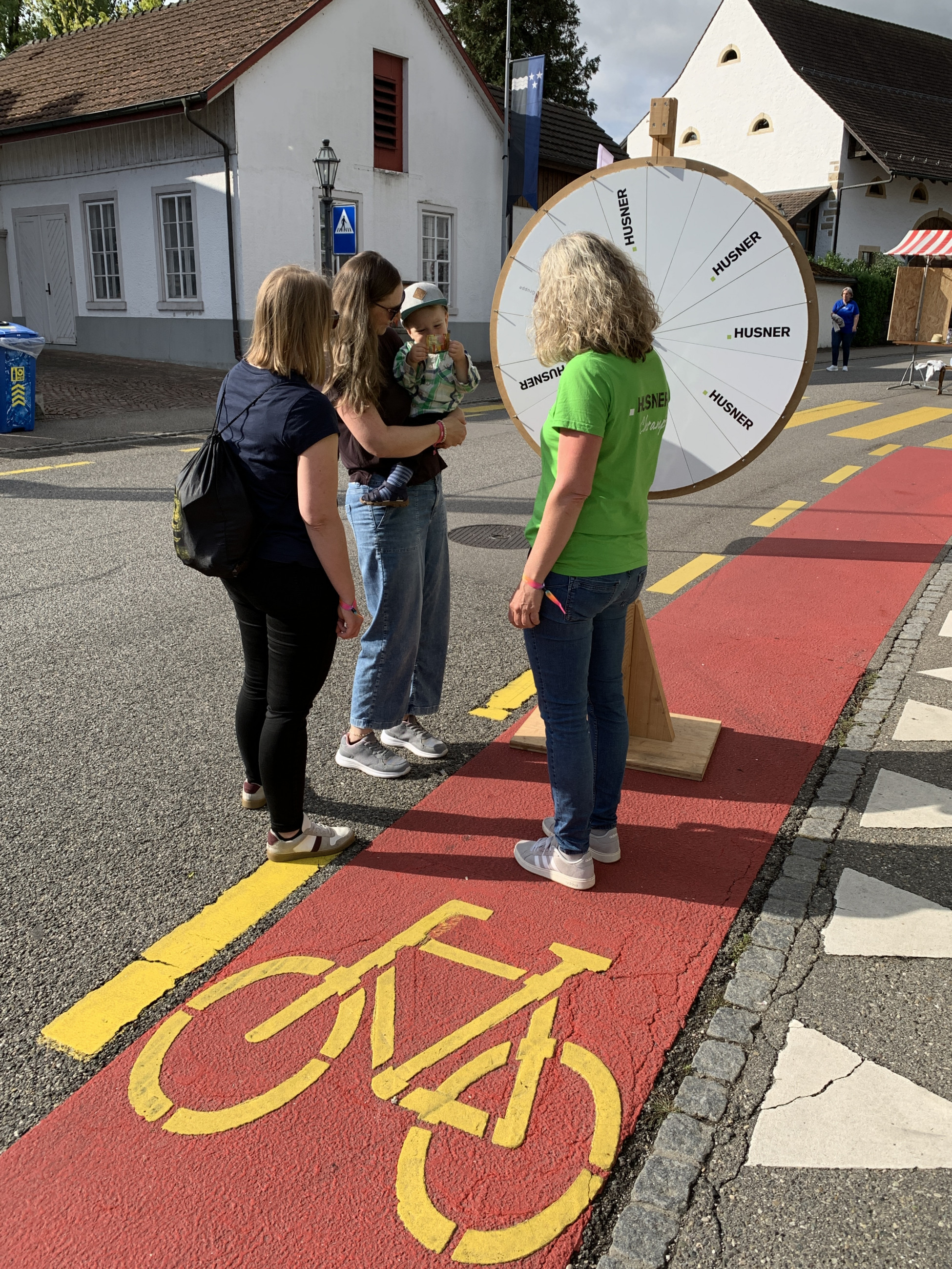 Marktfest Frick HUS-Hütte