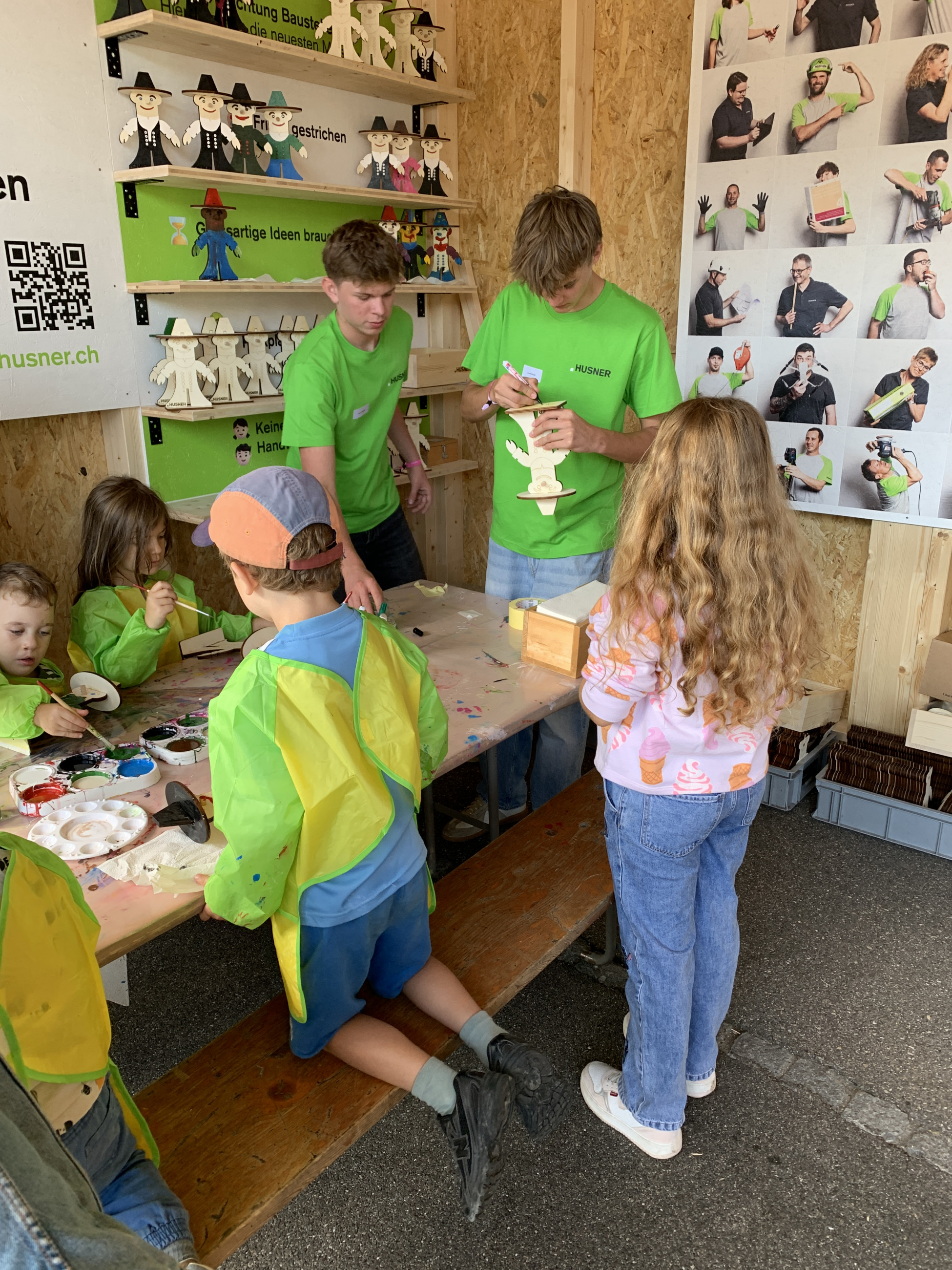 Marktfest Frick HUS-Hütte