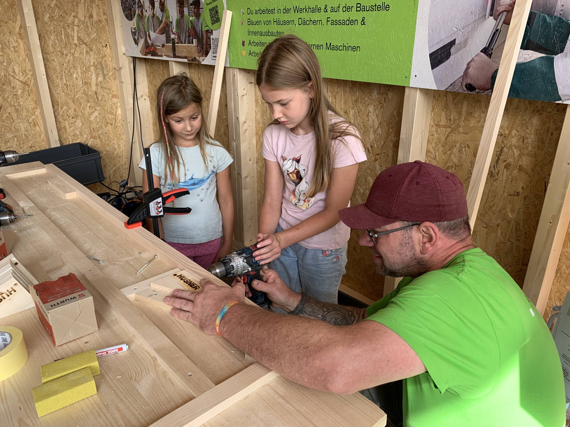Marktfest Frick HUS-Hütte