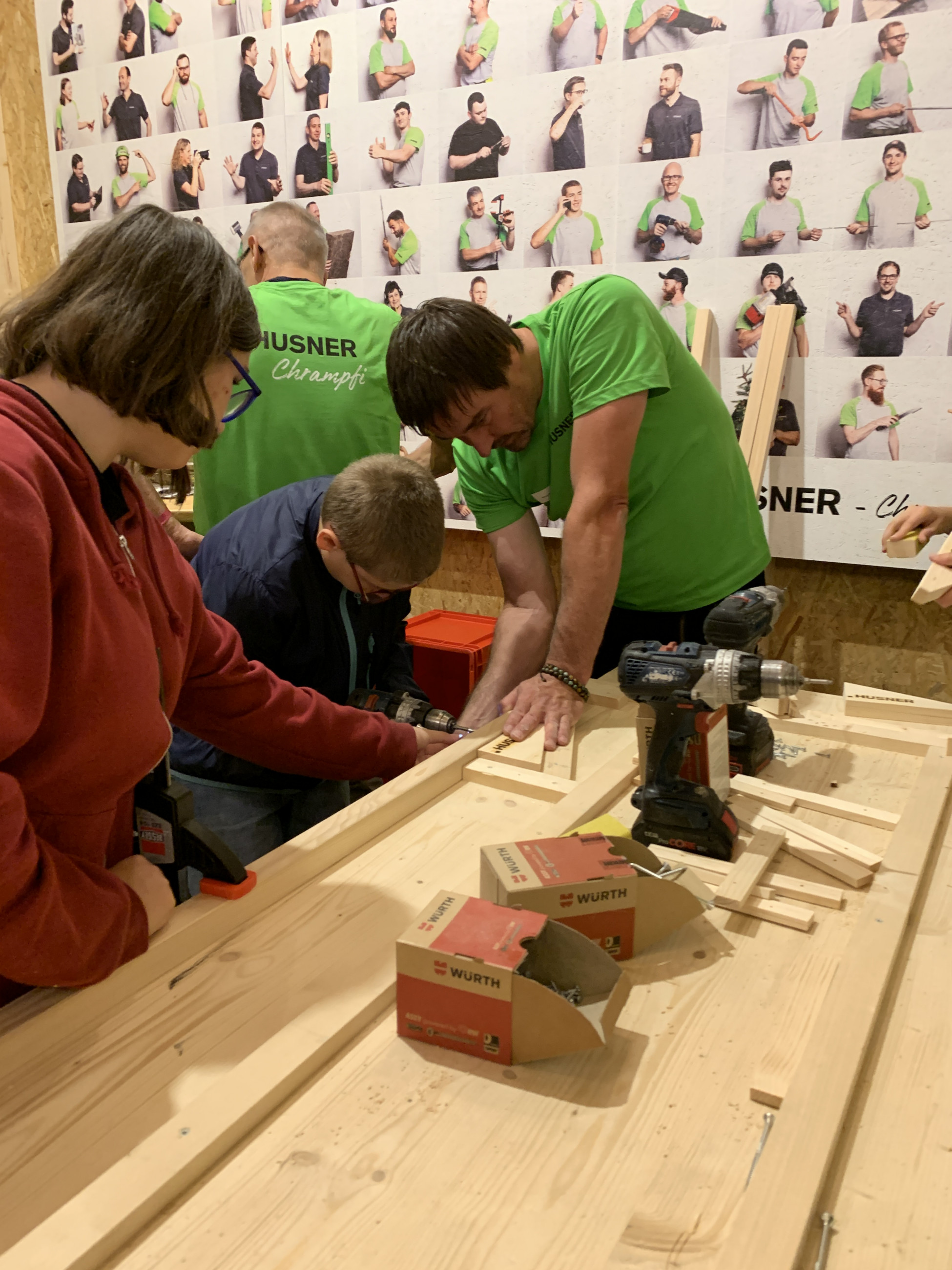 Marktfest Frick HUS-Hütte