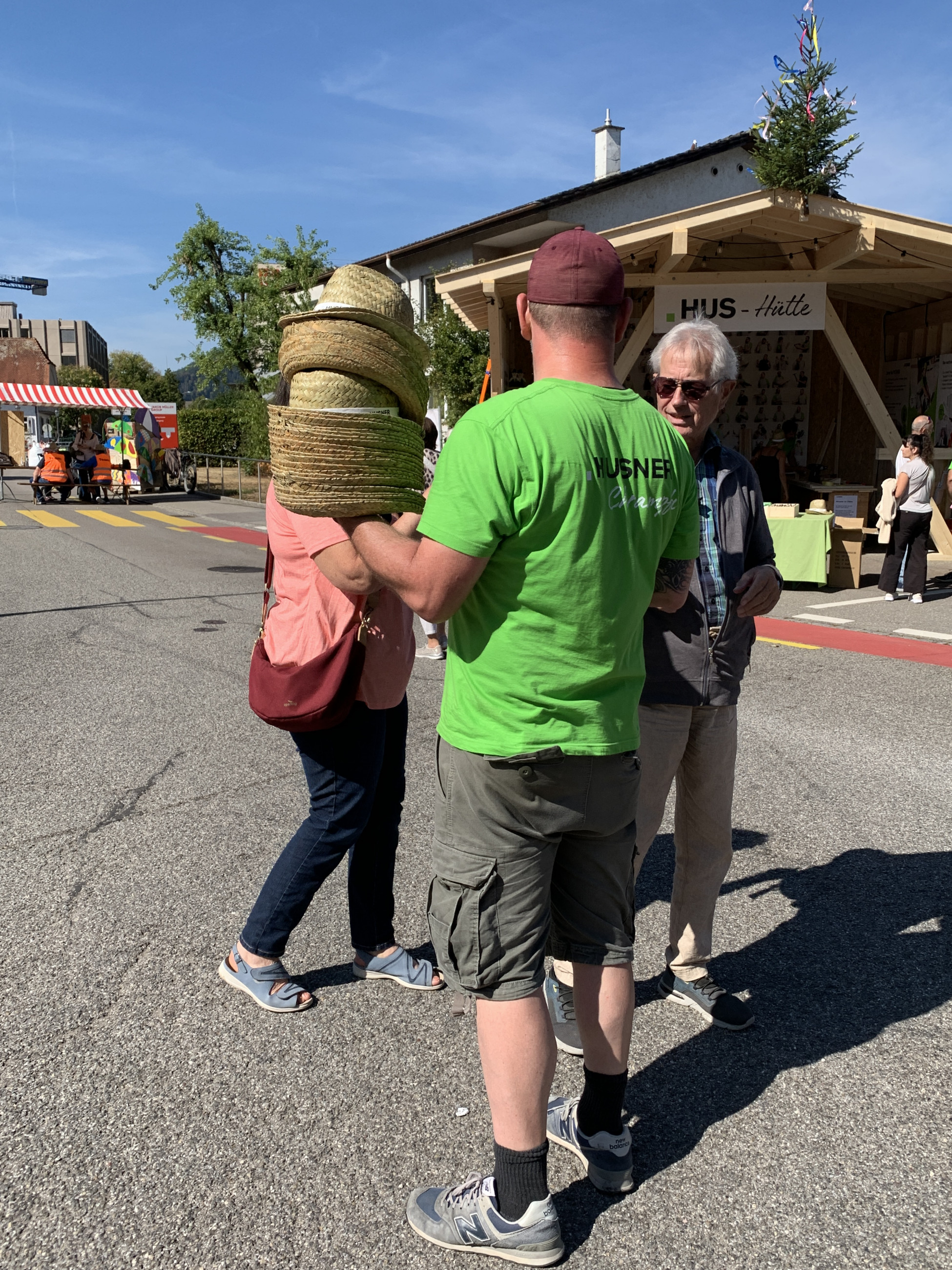 Marktfest Frick HUS-Hütte