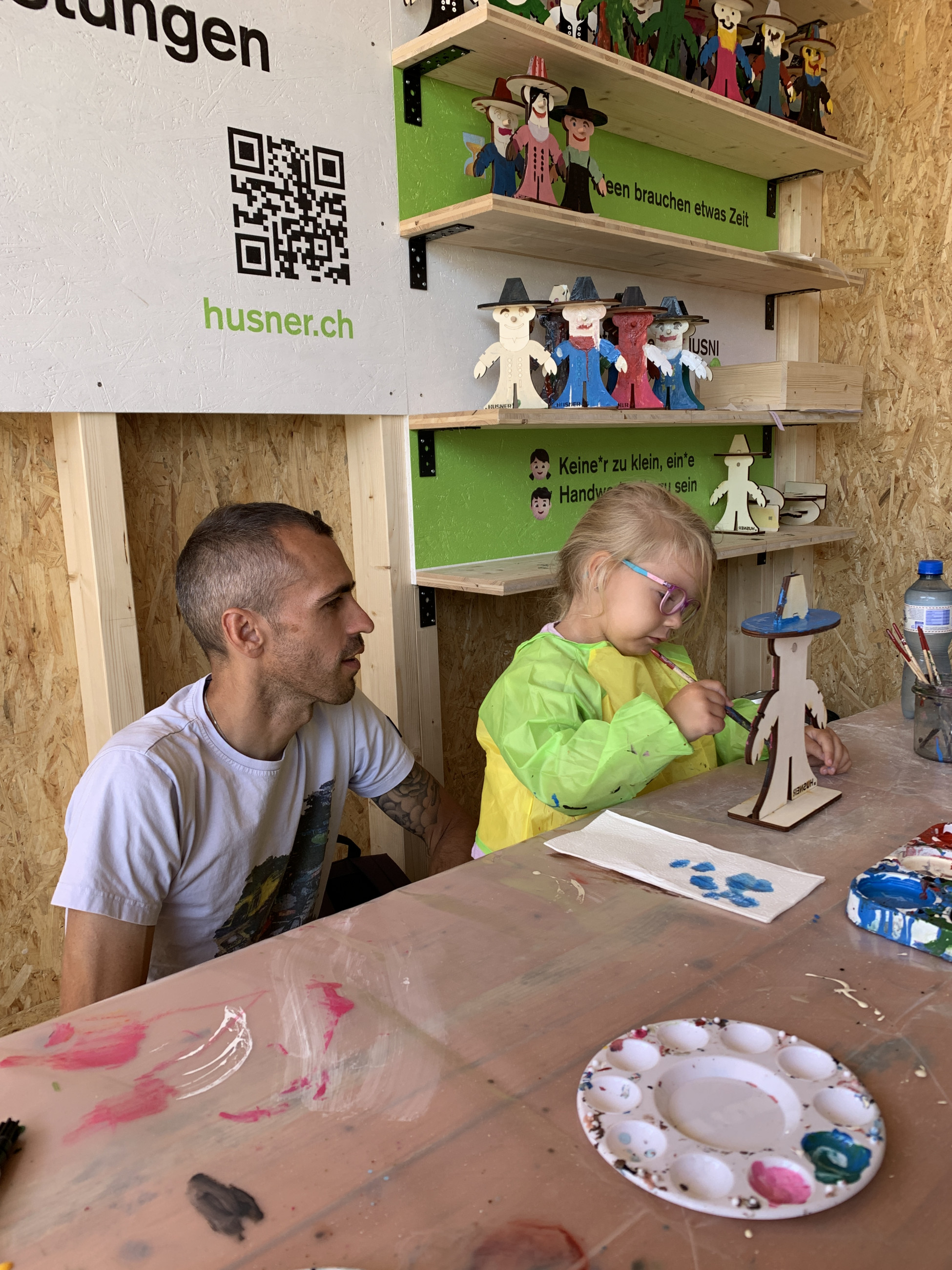 Marktfest Frick HUS-Hütte