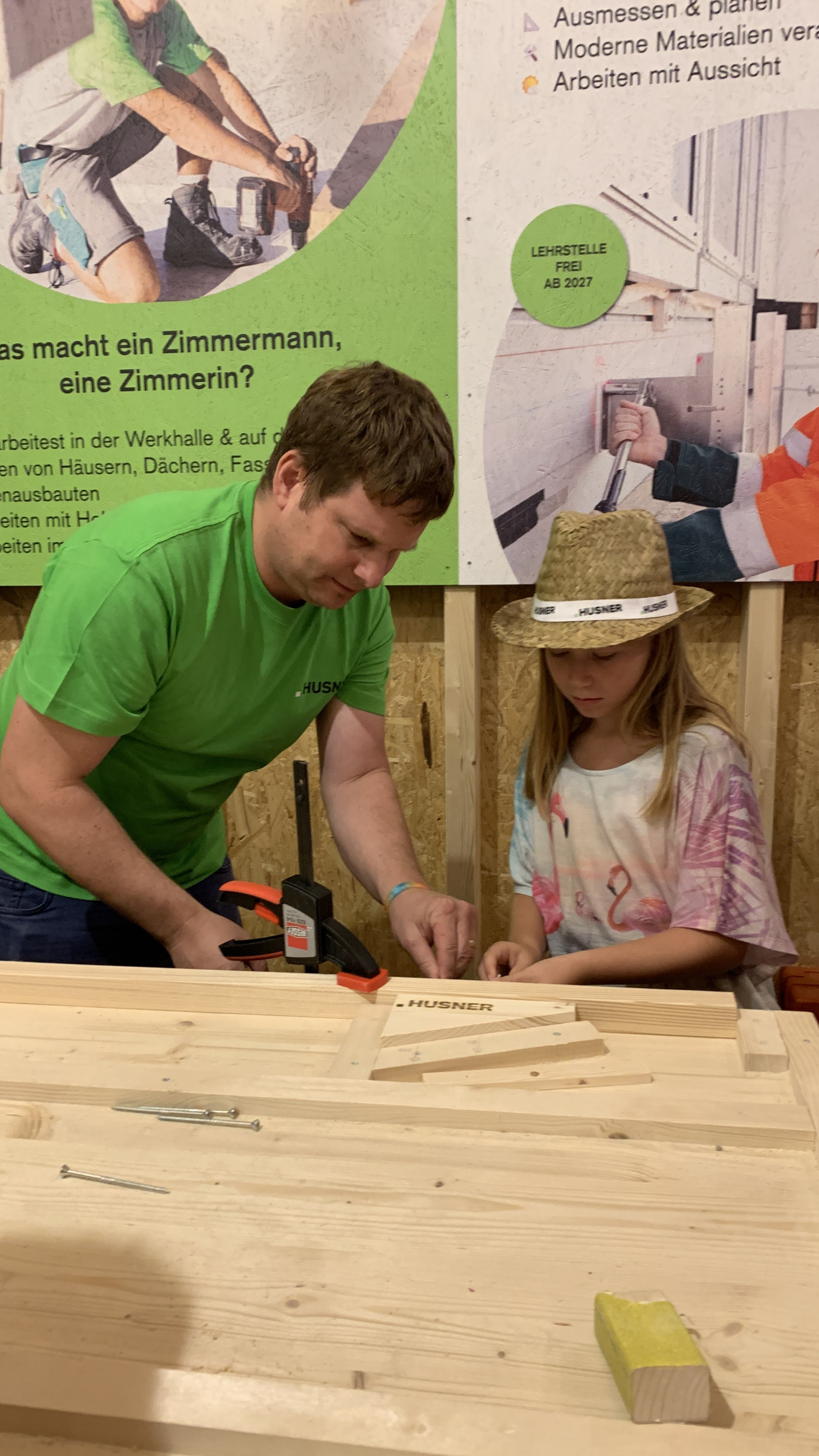Marktfest Frick HUS-Hütte