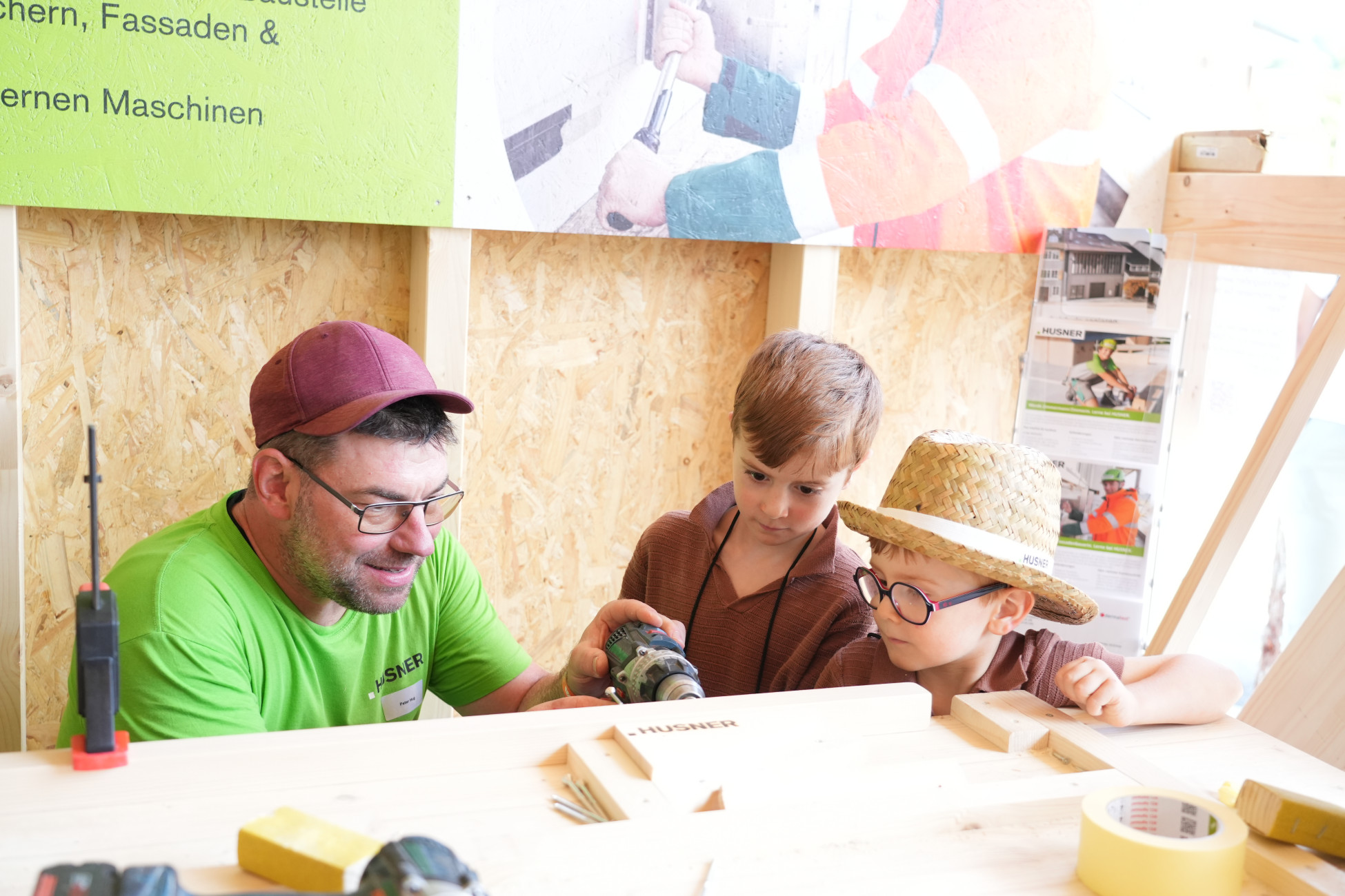 Marktfest Frick HUS-Hütte