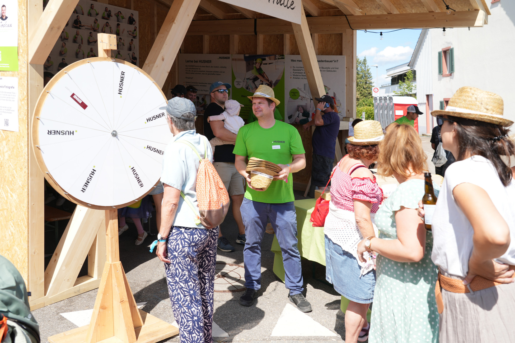 Marktfest Frick HUS-Hütte Marktfest Frick HUS-Hütte