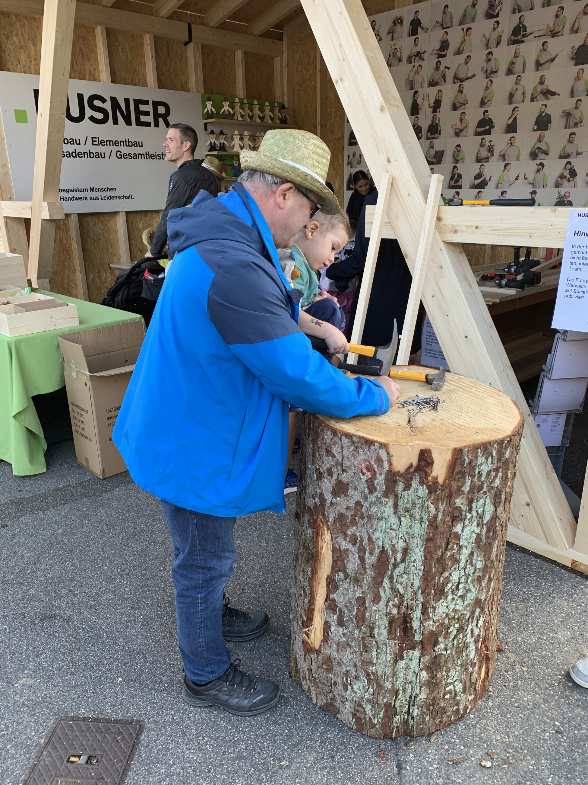 Marktfest Frick HUS-Hütte