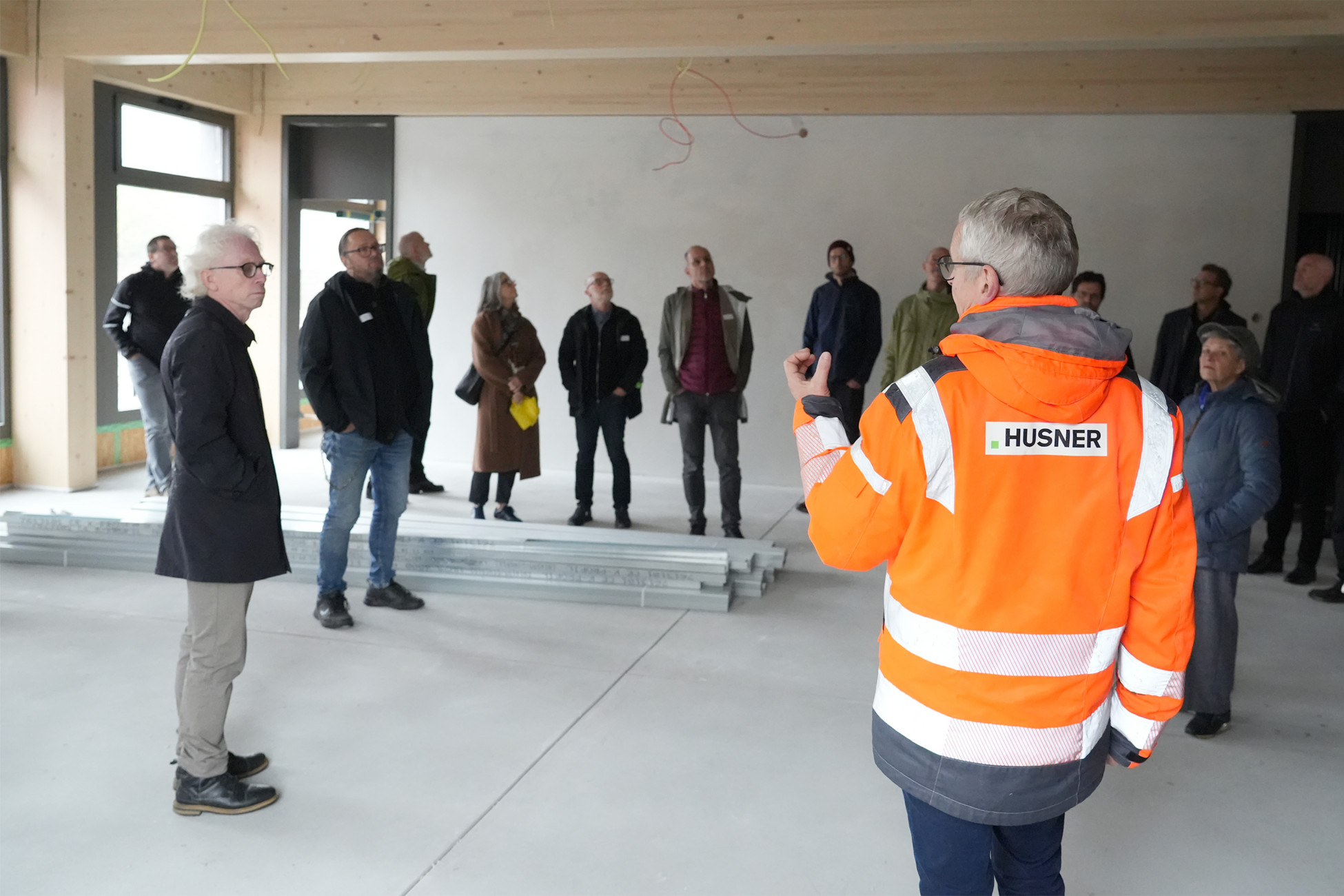 Outsight Besichtigung Schulanlage Dohlenzelg Windisch