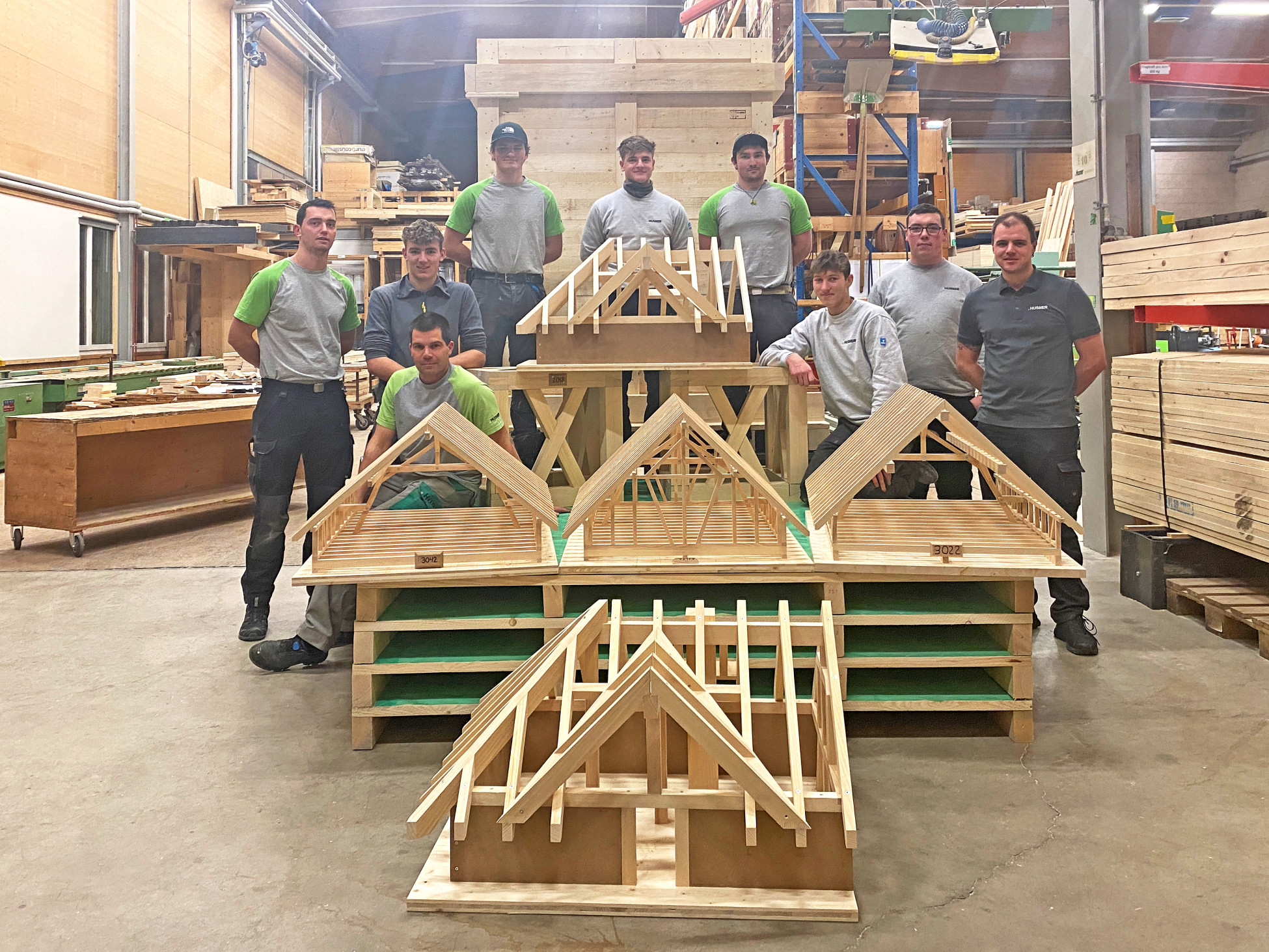 Lehrlingswettbewerb Holzbau Schweiz Sektion Aargau 2024 Lehrlingswettbewerb Holzbau Schweiz Sektion Aargau 2024