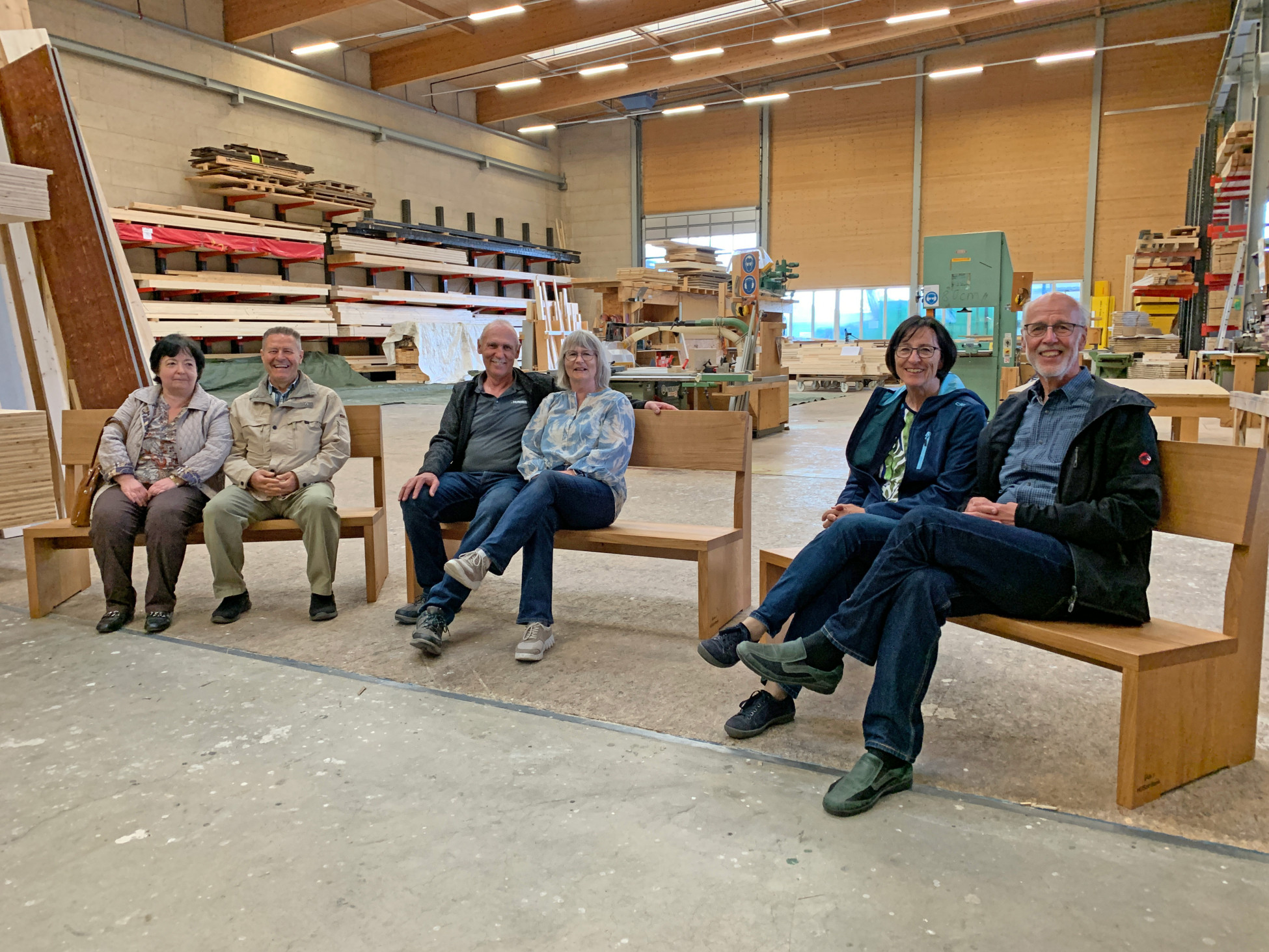 Pensionierung Adrian Portmann Angelo Castrogiovanni Ruth Binder