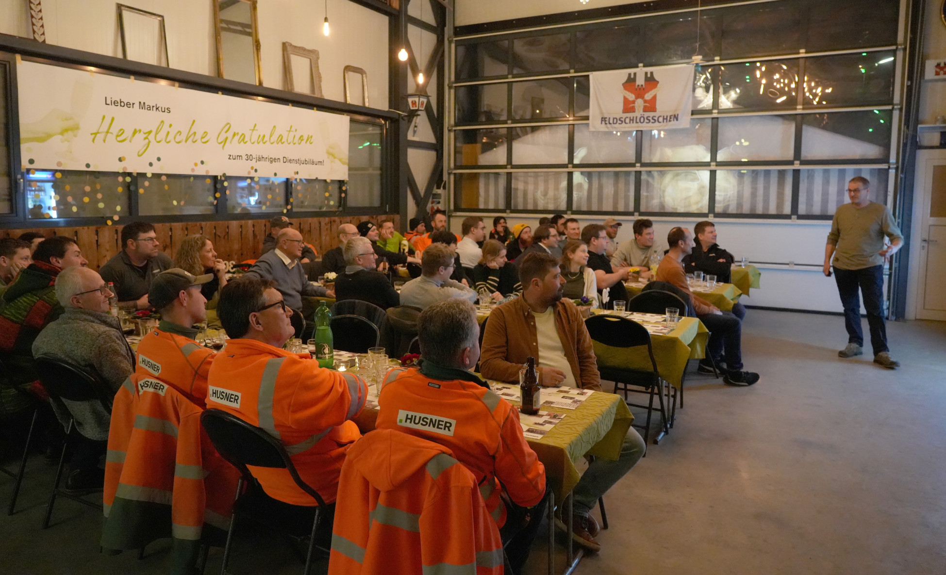 Markus Fust 30-jähriges Dienstjubiläum HUSNER Markus Fust 30-jähriges Dienstjubiläum HUSNER