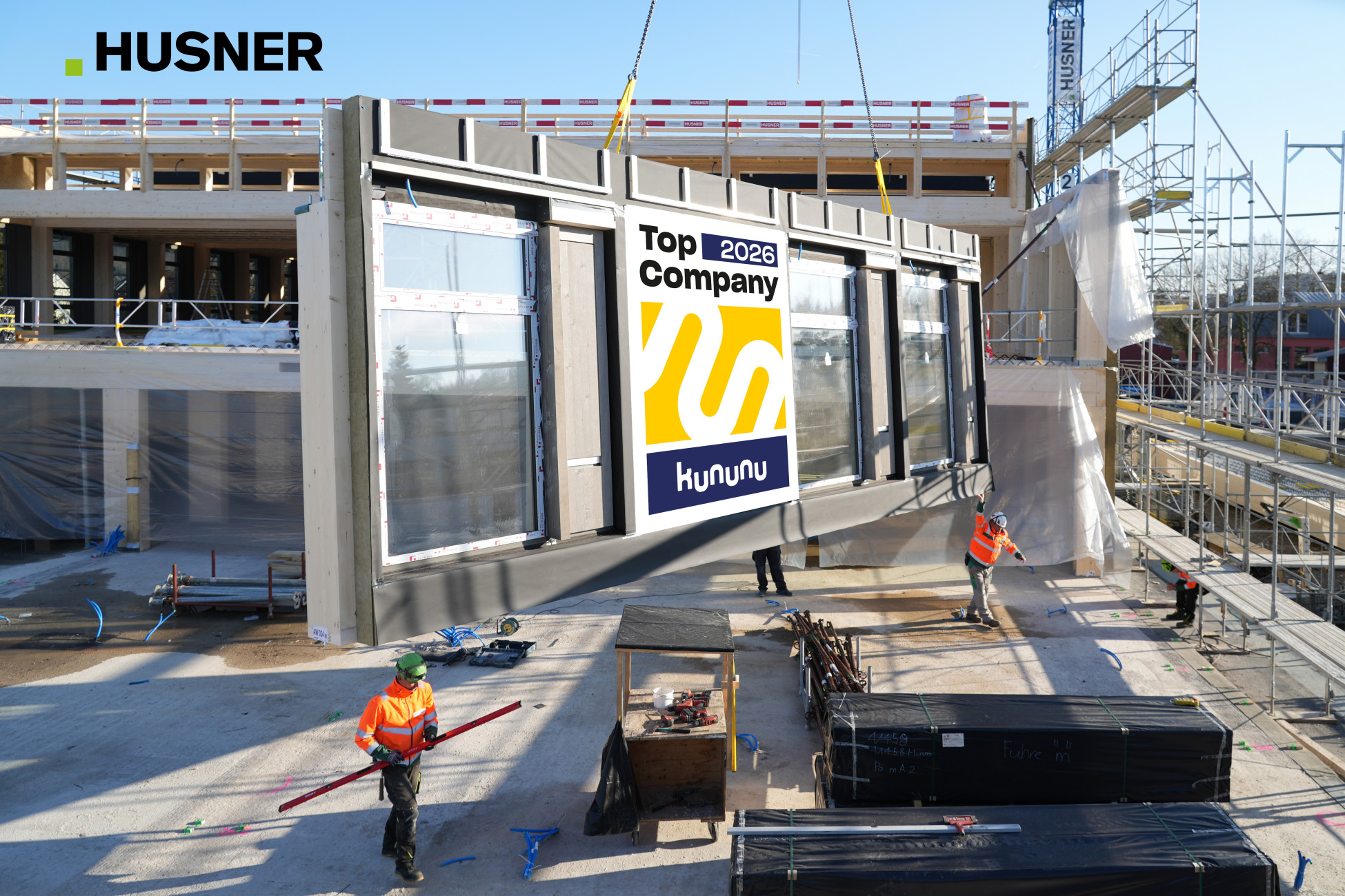 HUSNER Kununu Top Company 2026 HUSNER Kununu Top Company 2026