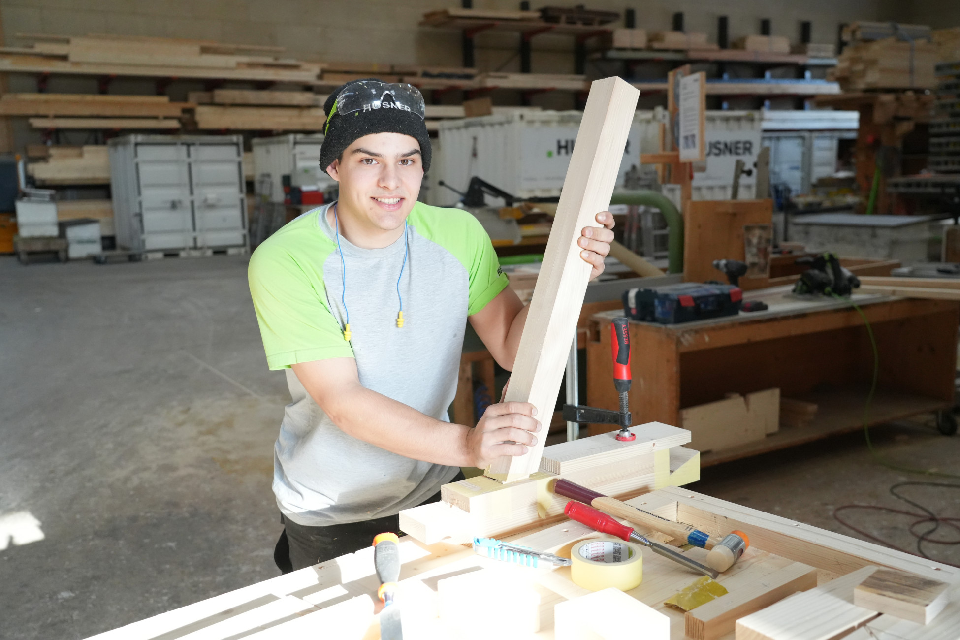 Lehrlingswettbewerb_Holzbau_Schweiz_Sektion_Aargau_Gruppenbild_2026 Lehrlingswettbewerb_Holzbau_Schweiz_Sektion_Aargau_Gruppenbild_2026