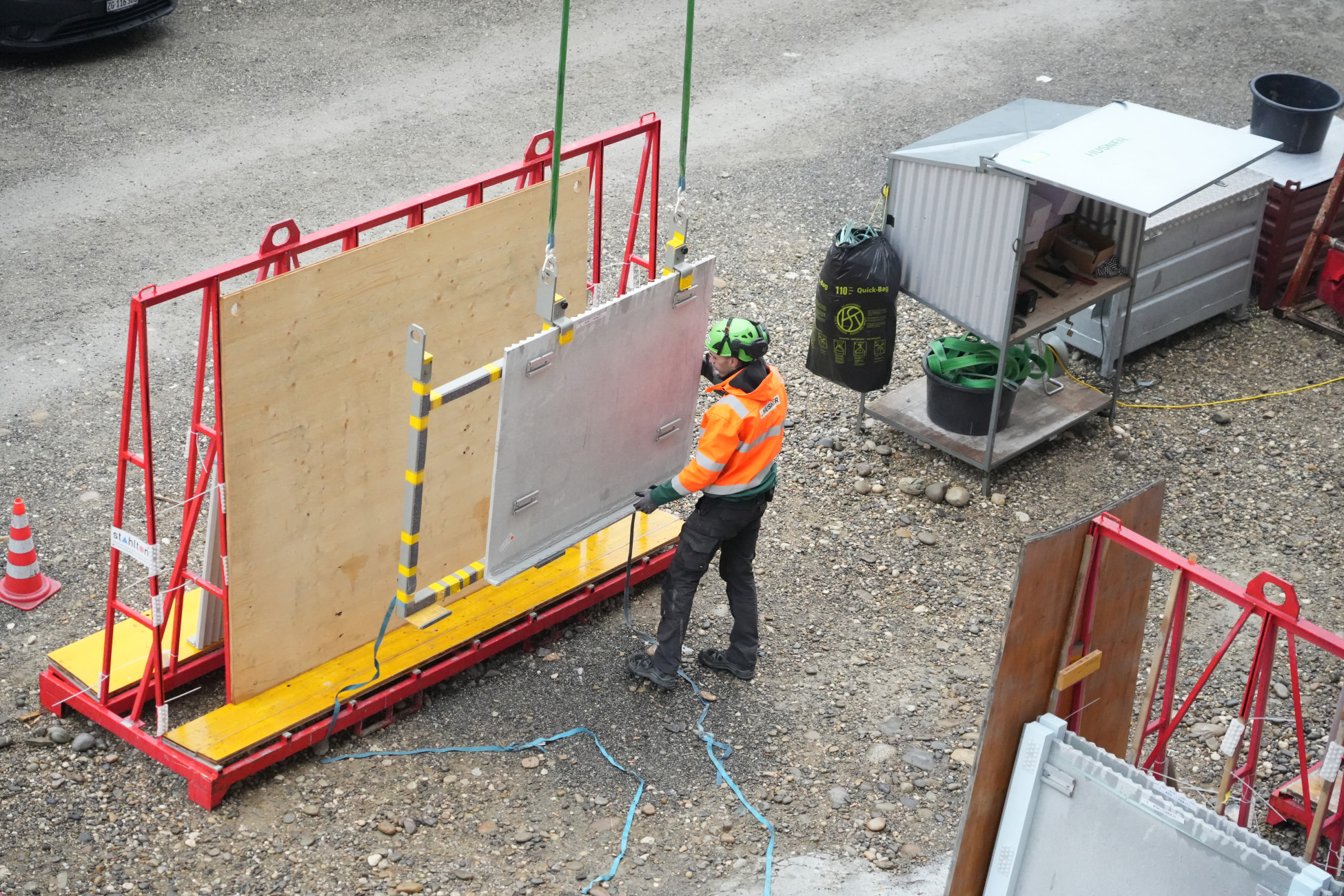 Fassadenbau Aarau Neubau Polizeigebaeude Glasfaserbeton 